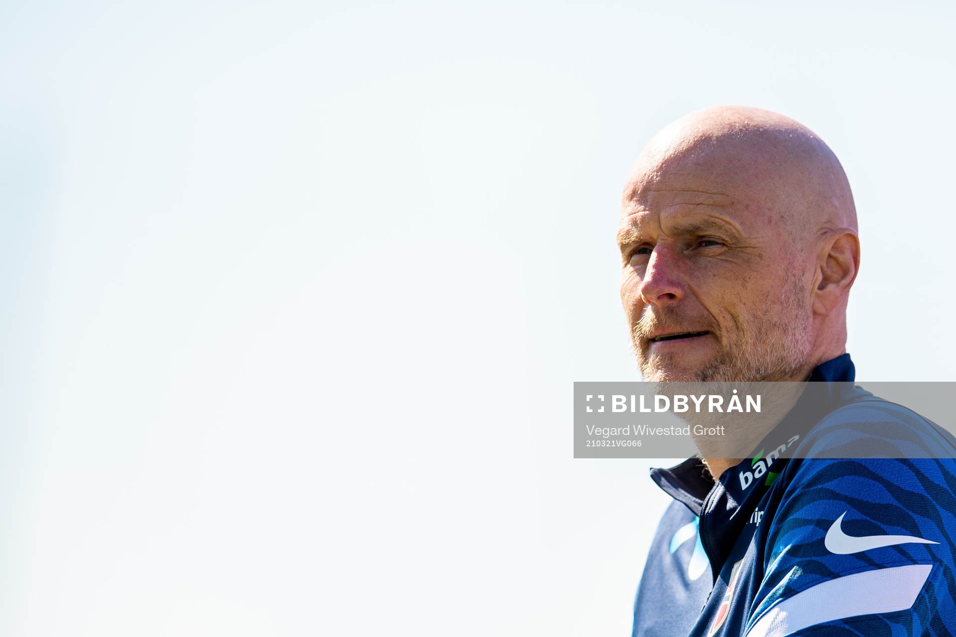 Ståle Solbakken, head coach of the Norwegian national