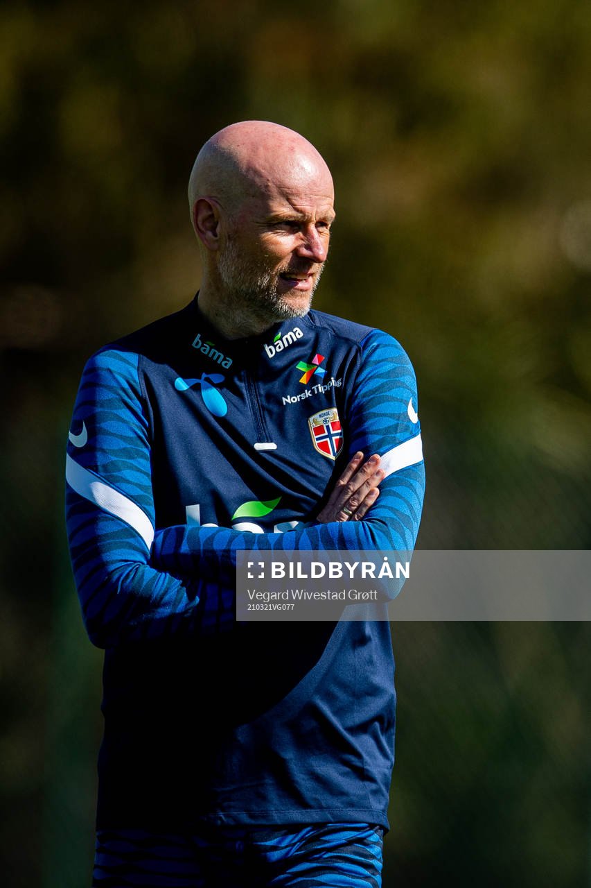 Ståle Solbakken, head coach of the Norwegian national