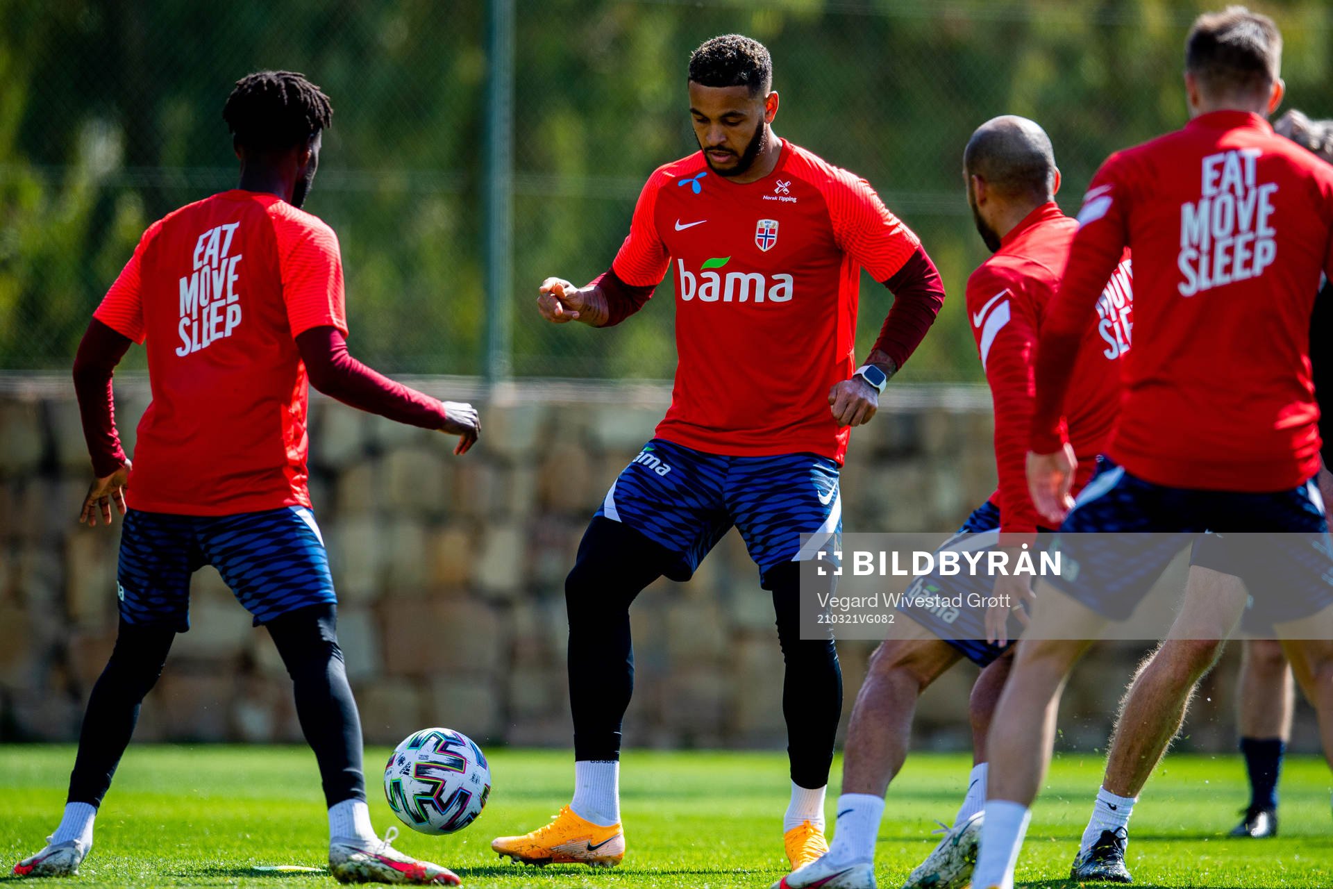 Joshua King of the Norwegian national football team