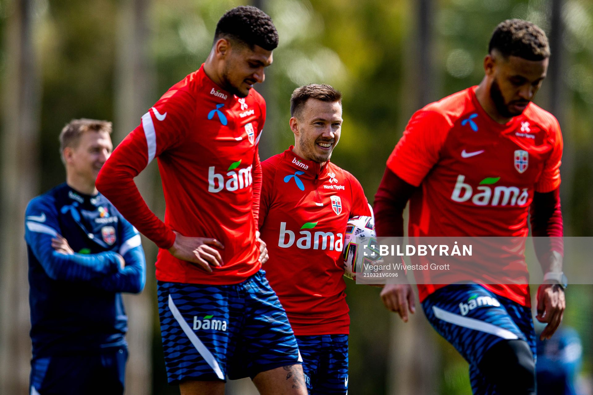 Martin Linnes of the Norwegian national football team