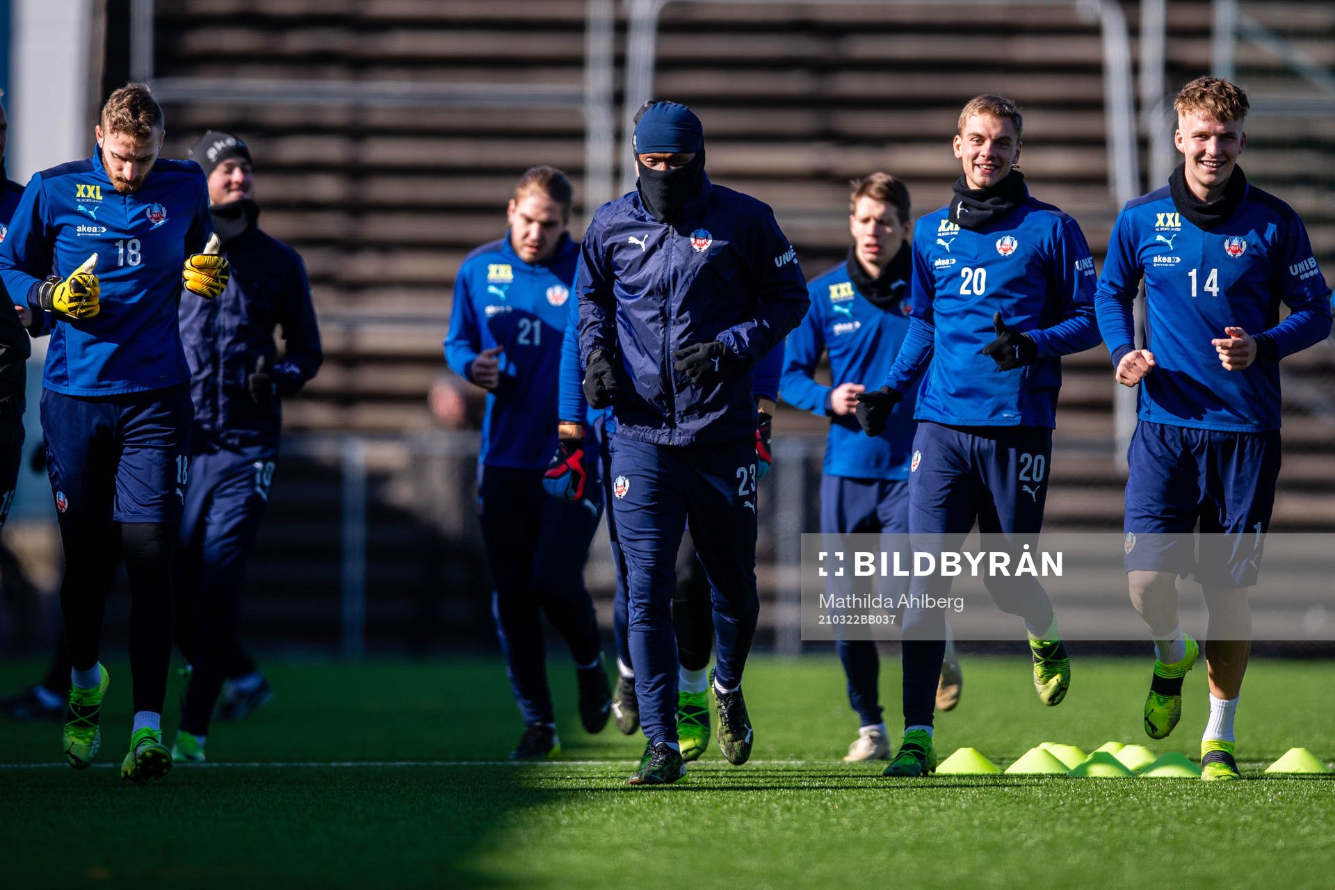 Alexander Nilsson, Noel Mbo, Dennis Olsson och Casper
