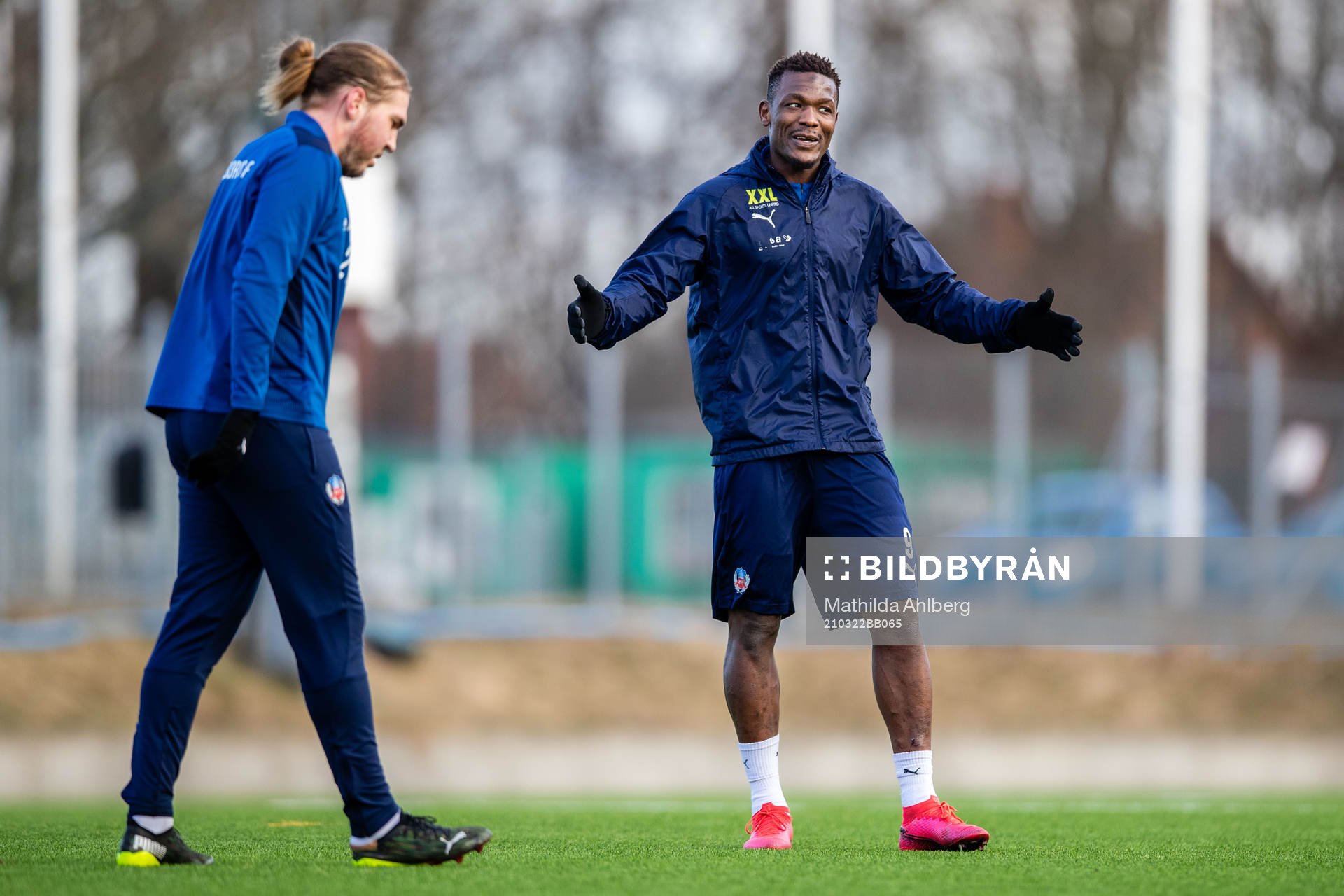 Charlie Weberg och Alhaji Gero