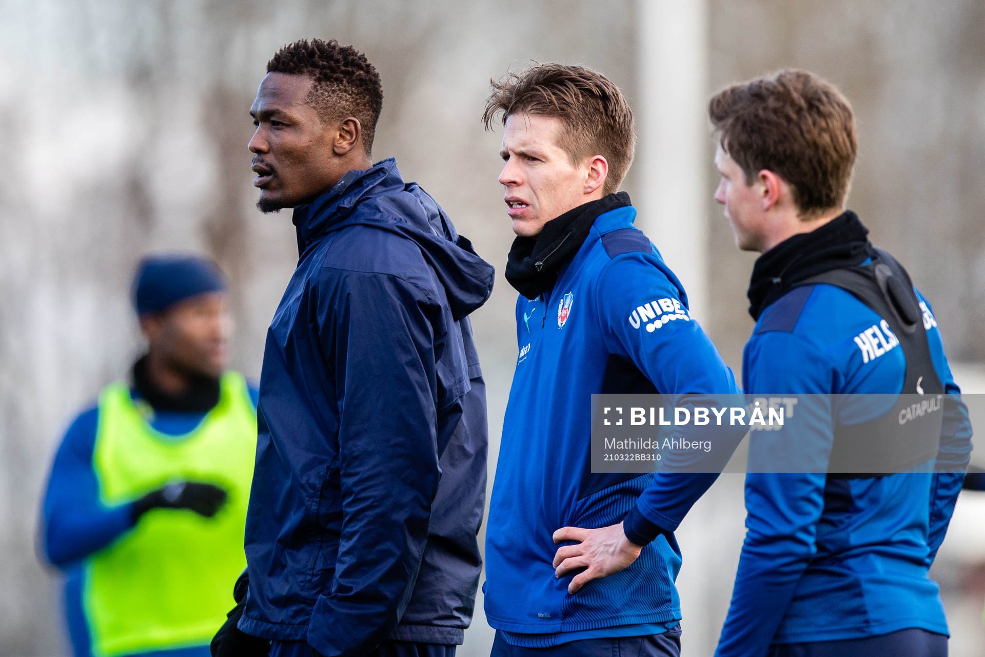 Alhaji Gero, Bödvar Bödvarsson och Max Svensson