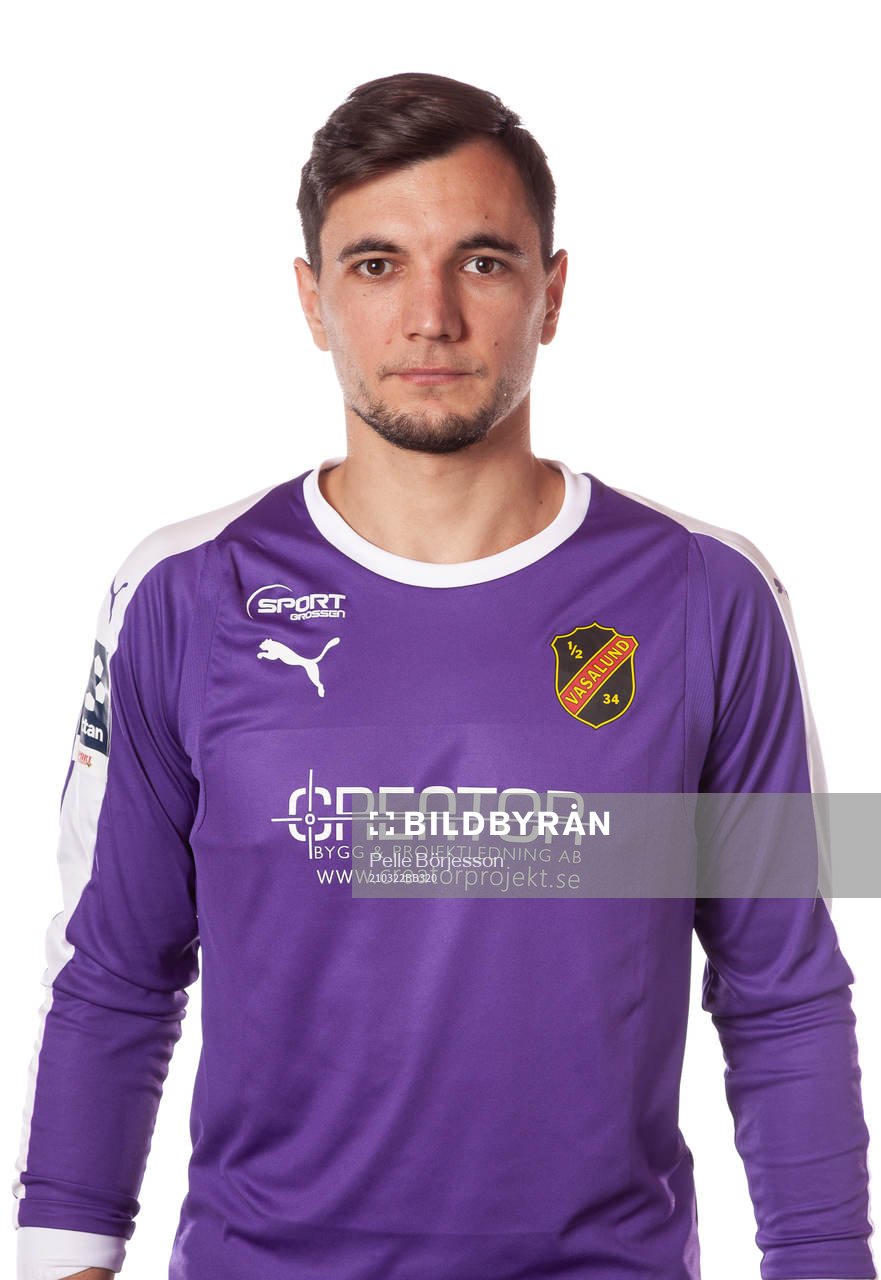Vasalunds målvakt Radu Mitu