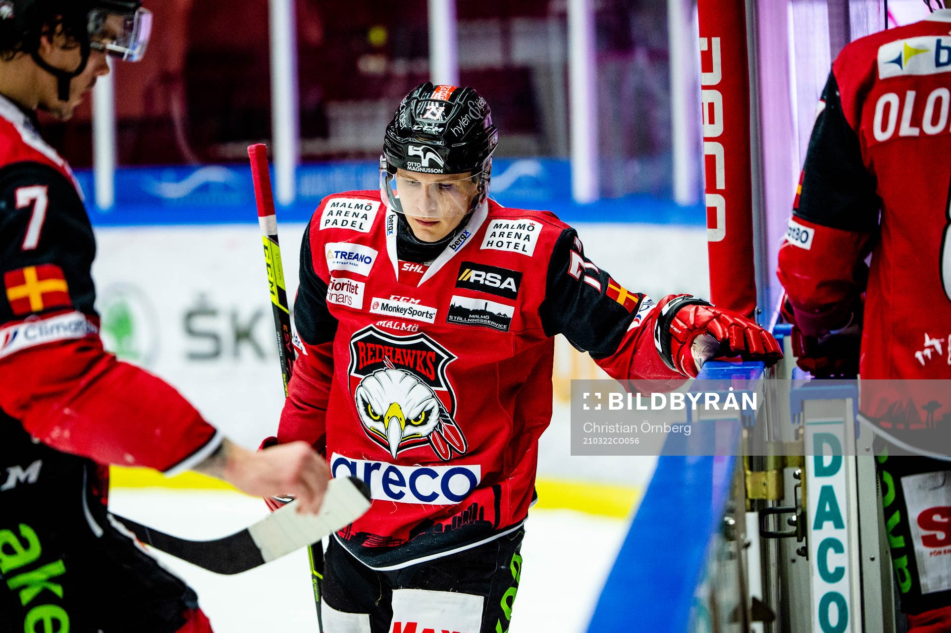Malmö Redhawks Jan-Mikael Järvinen deppar