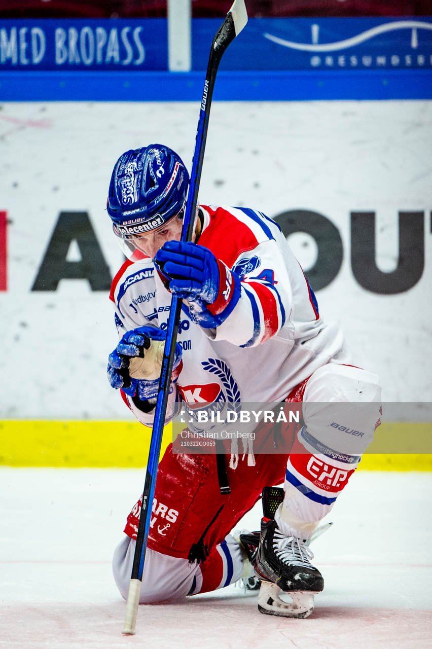 Oskarshamns Nolan Zajac jublar