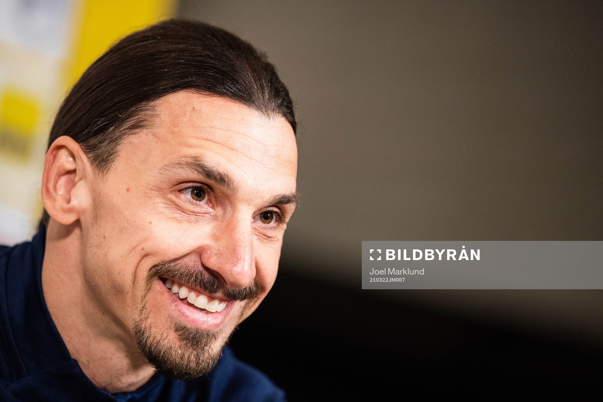 Zlatan Ibrahimovic of the Swedish national football team