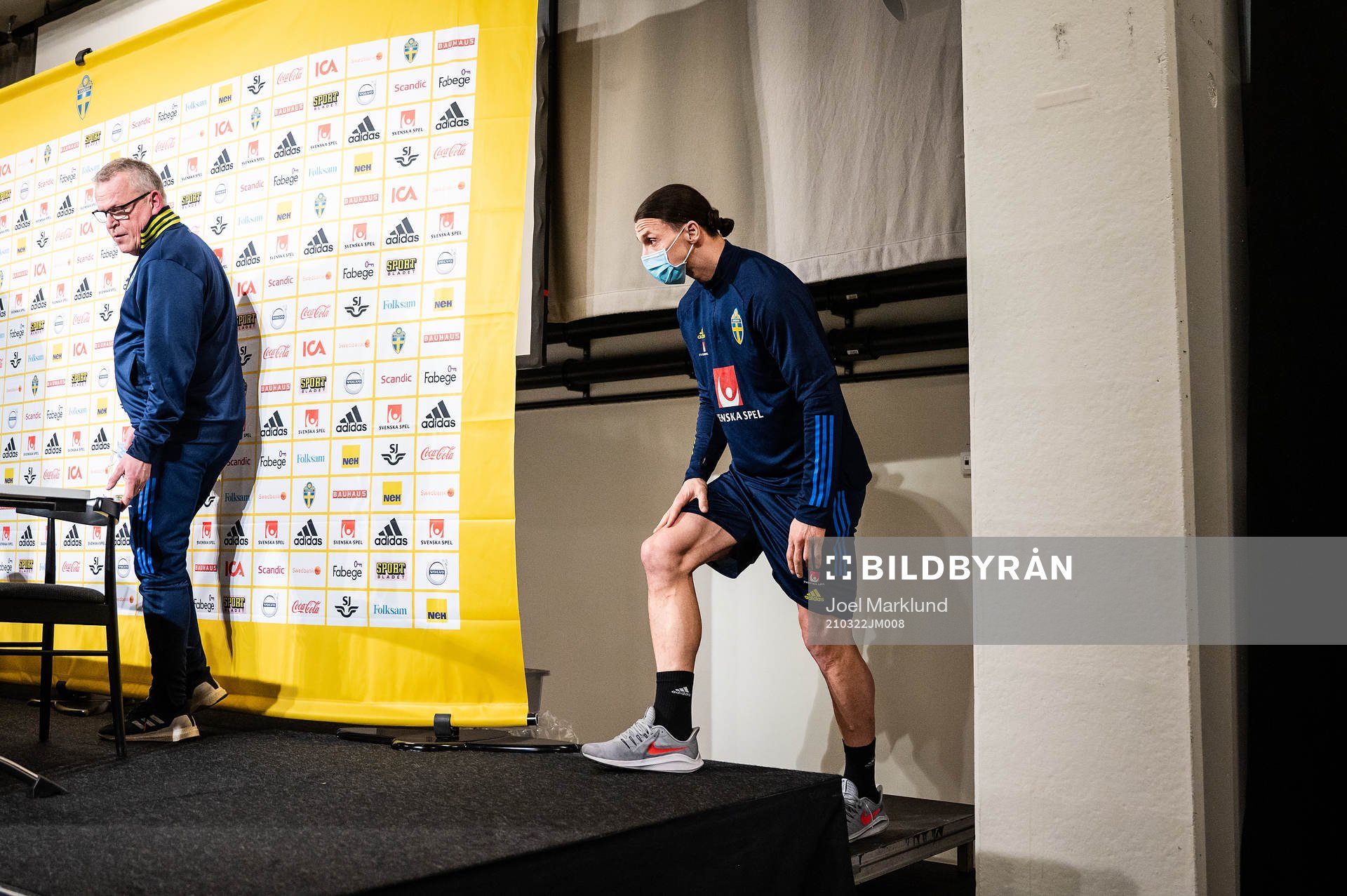 Zlatan Ibrahimovic of the Swedish national football team