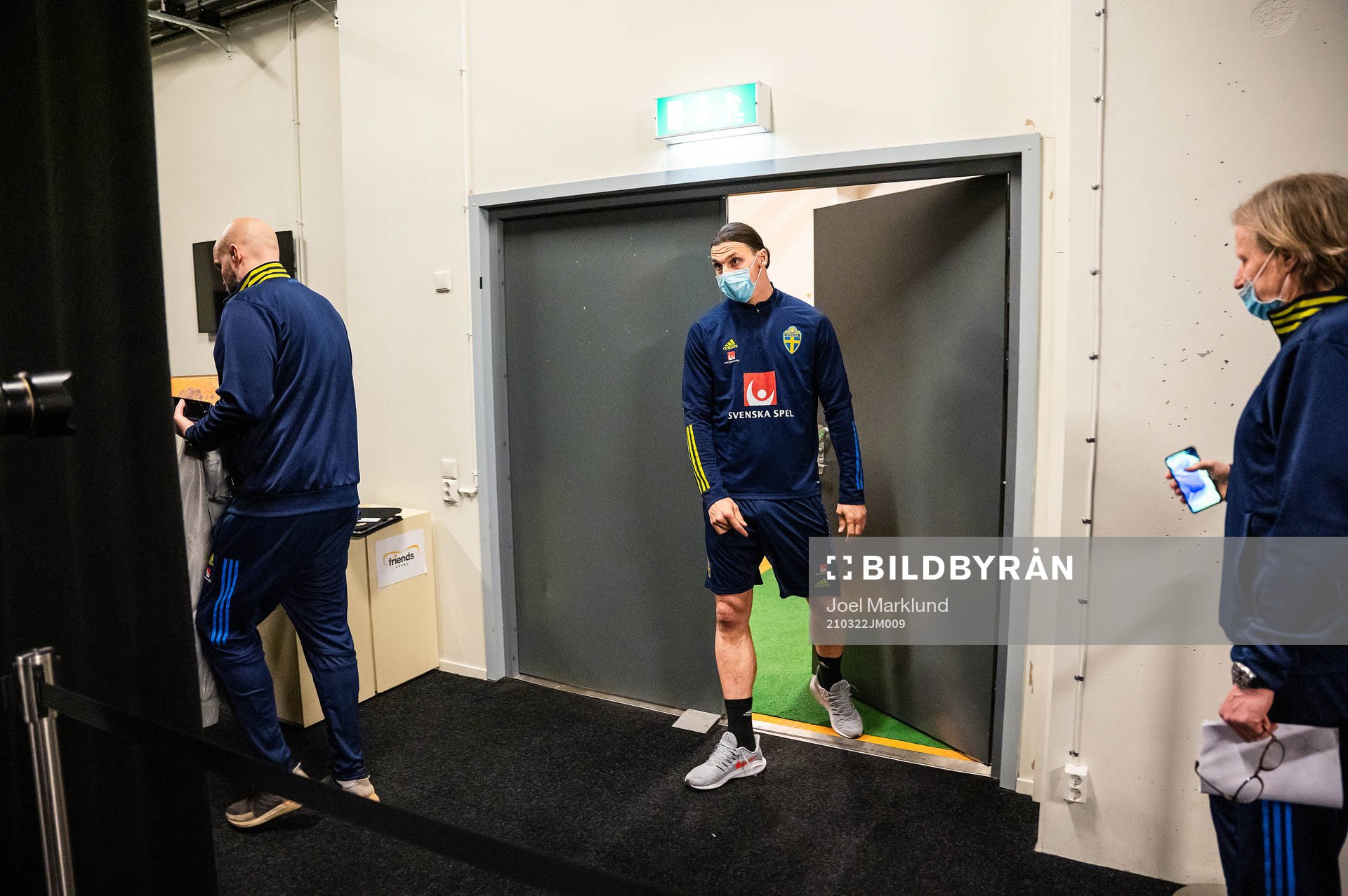 Zlatan Ibrahimovic of the Swedish national football team