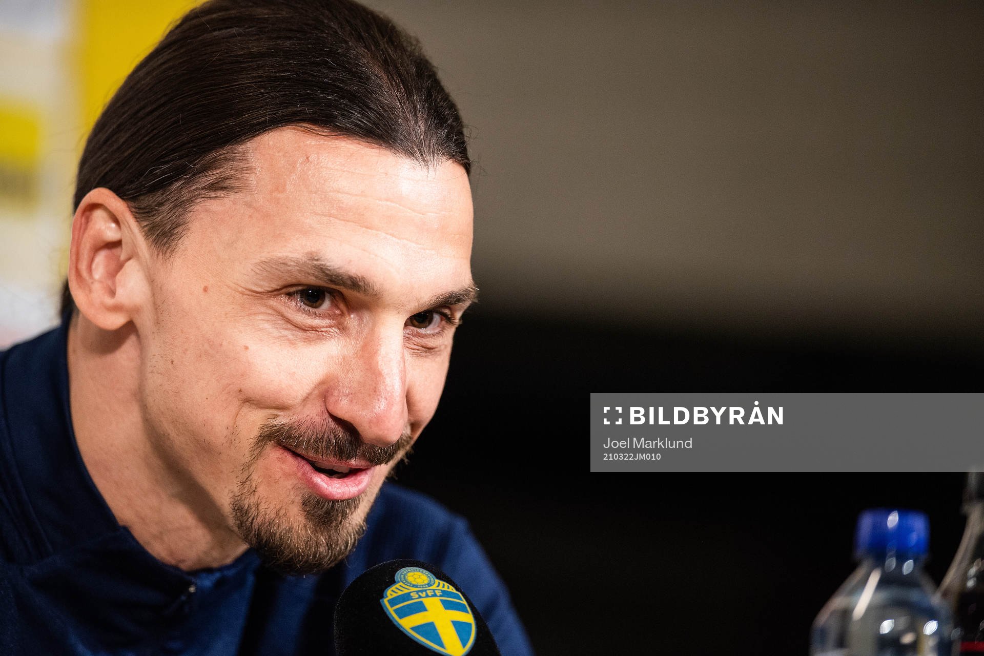 Zlatan Ibrahimovic of the Swedish national football team