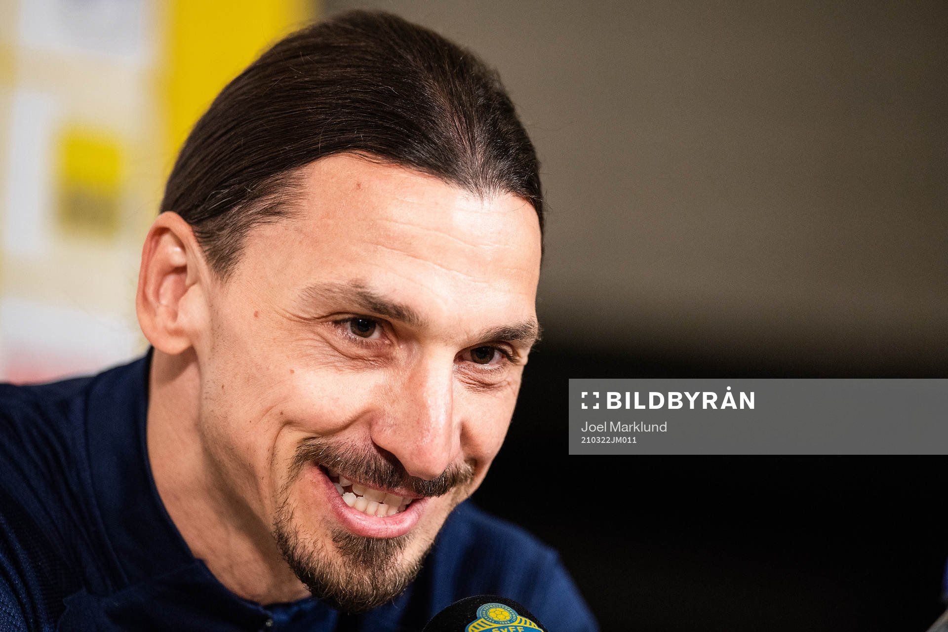 Zlatan Ibrahimovic of the Swedish national football team