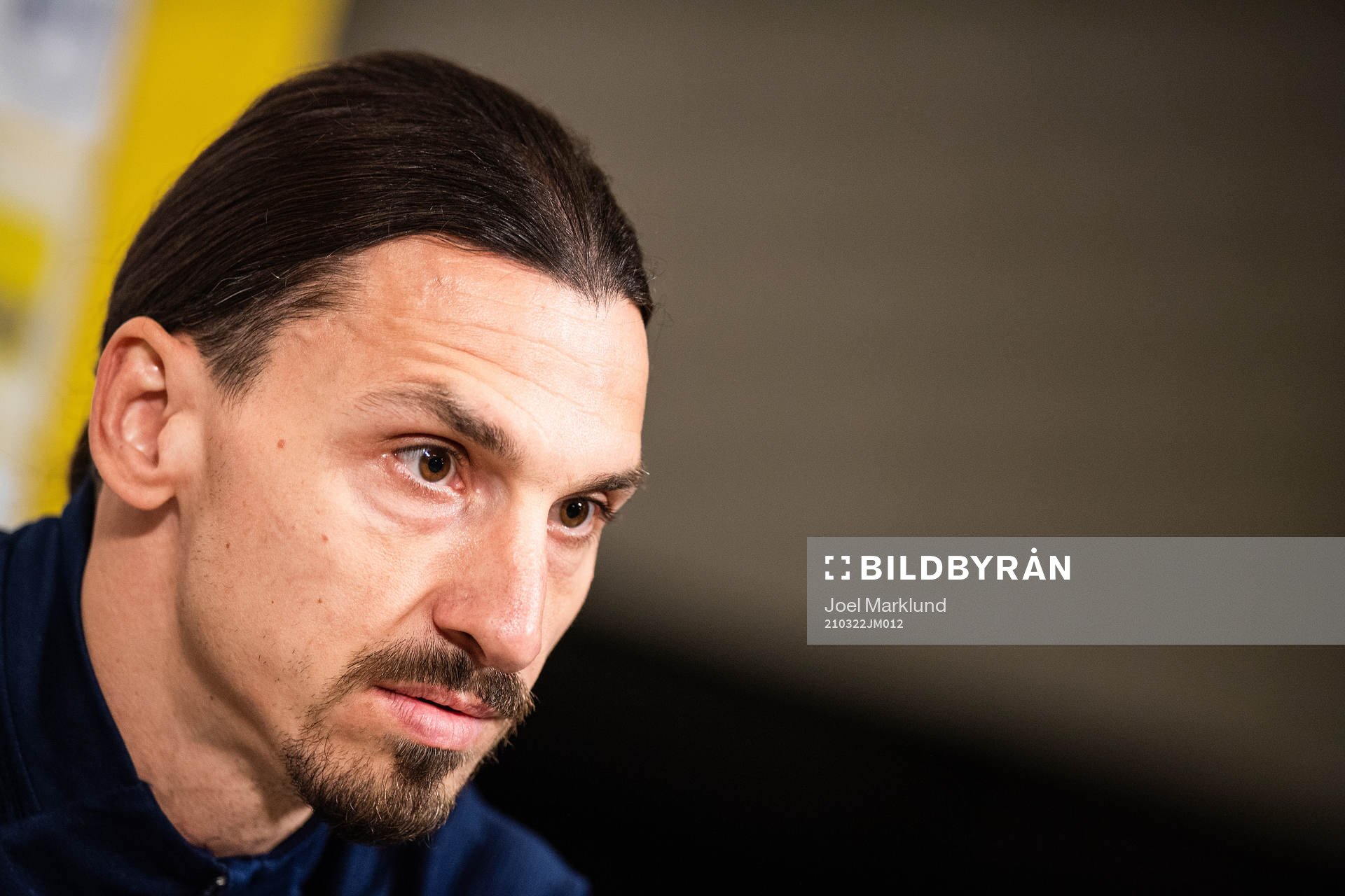 Zlatan Ibrahimovic of the Swedish national football team