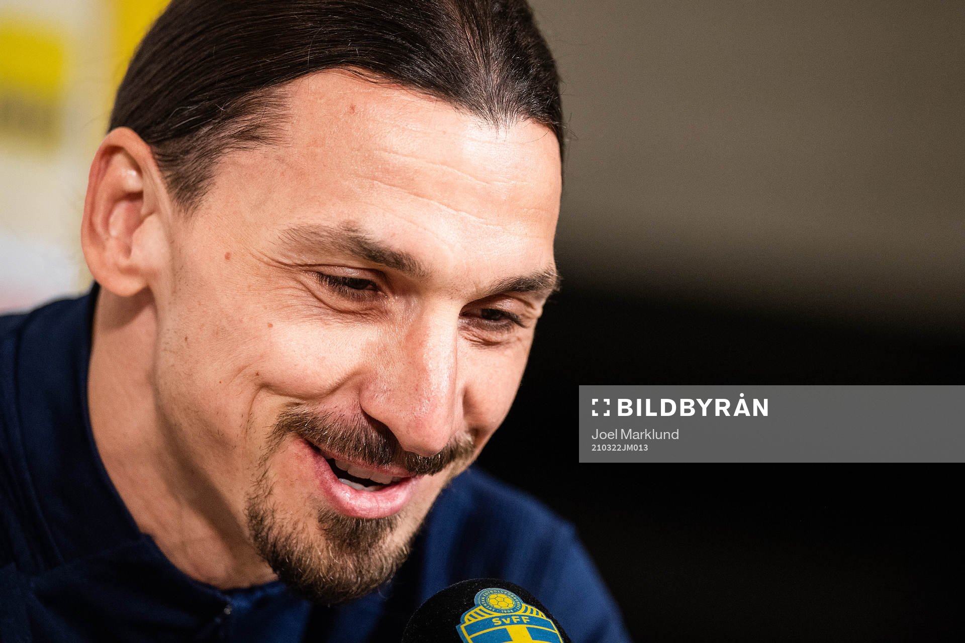 Zlatan Ibrahimovic of the Swedish national football team