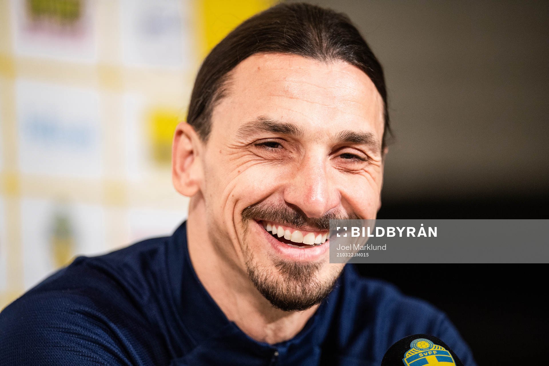 Zlatan Ibrahimovic of the Swedish national football team