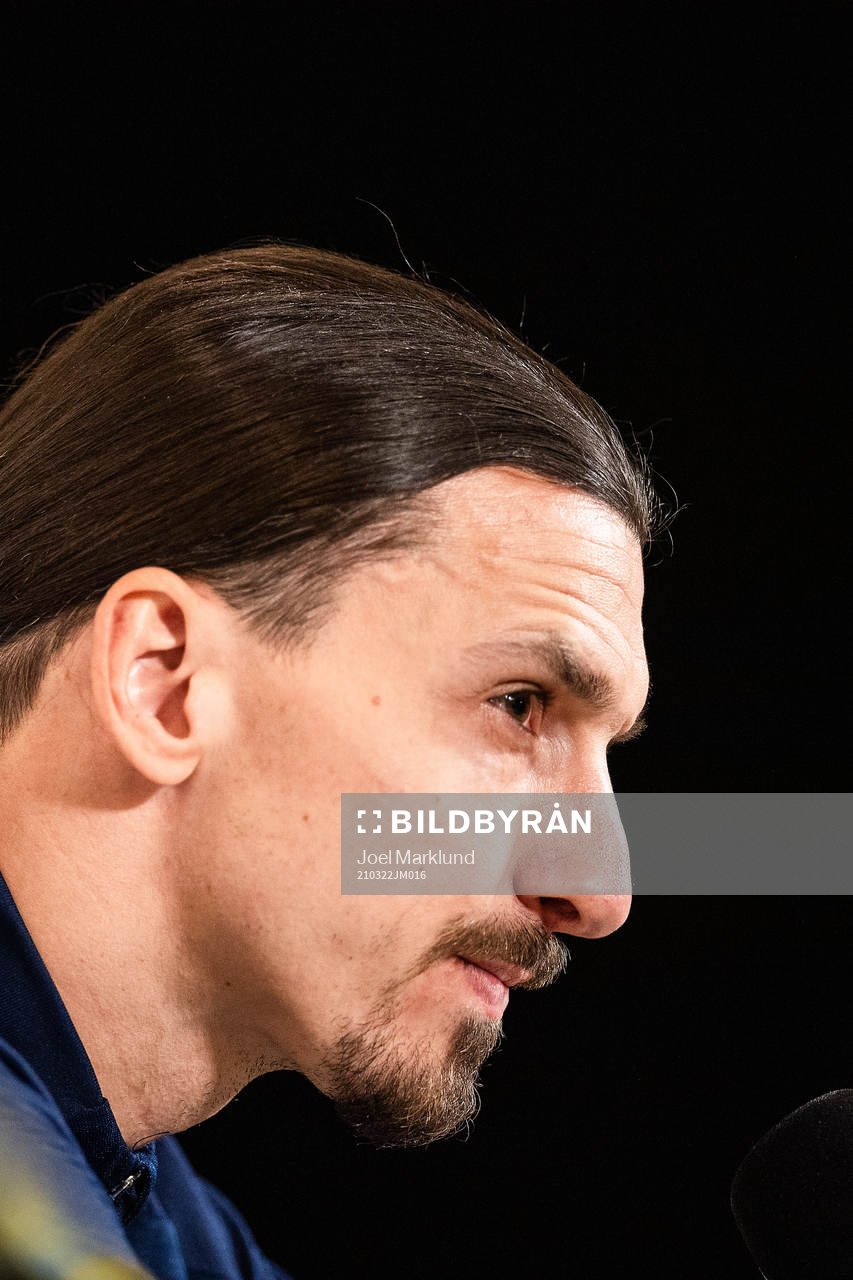 Zlatan Ibrahimovic of the Swedish national football team