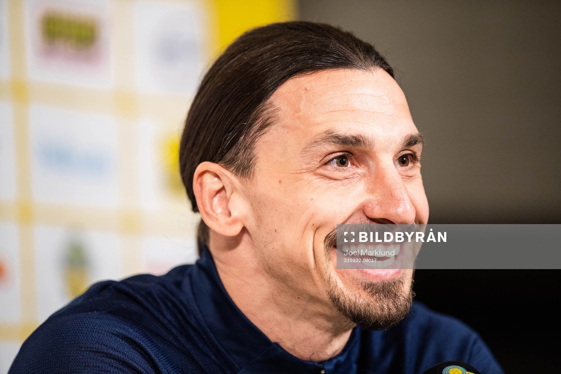 Zlatan Ibrahimovic of the Swedish national football team