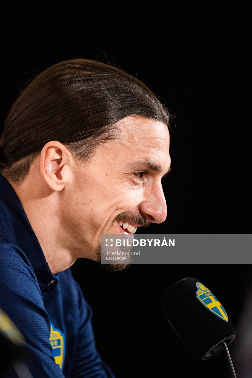 Zlatan Ibrahimovic of the Swedish national football team