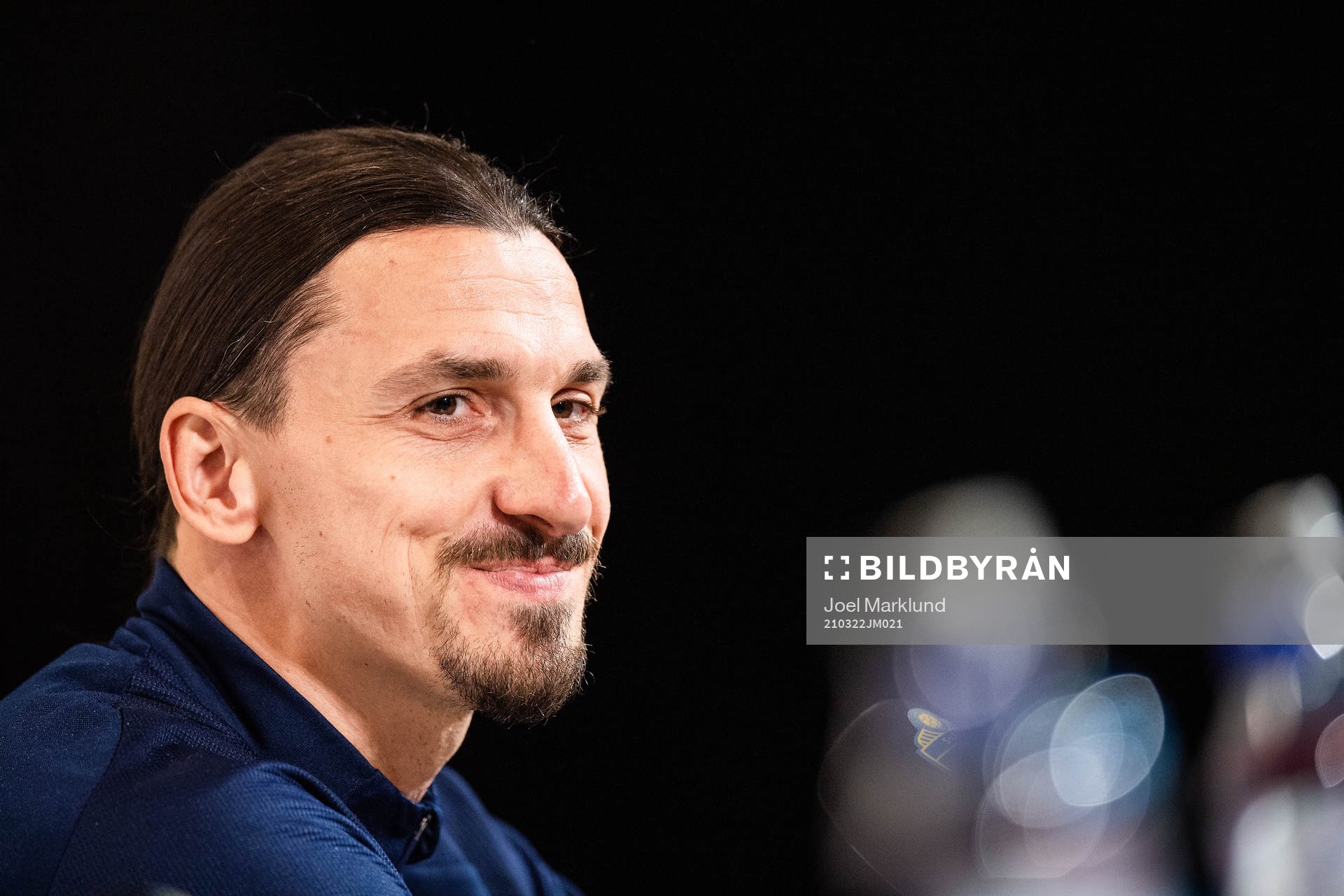 Zlatan Ibrahimovic of the Swedish national football team