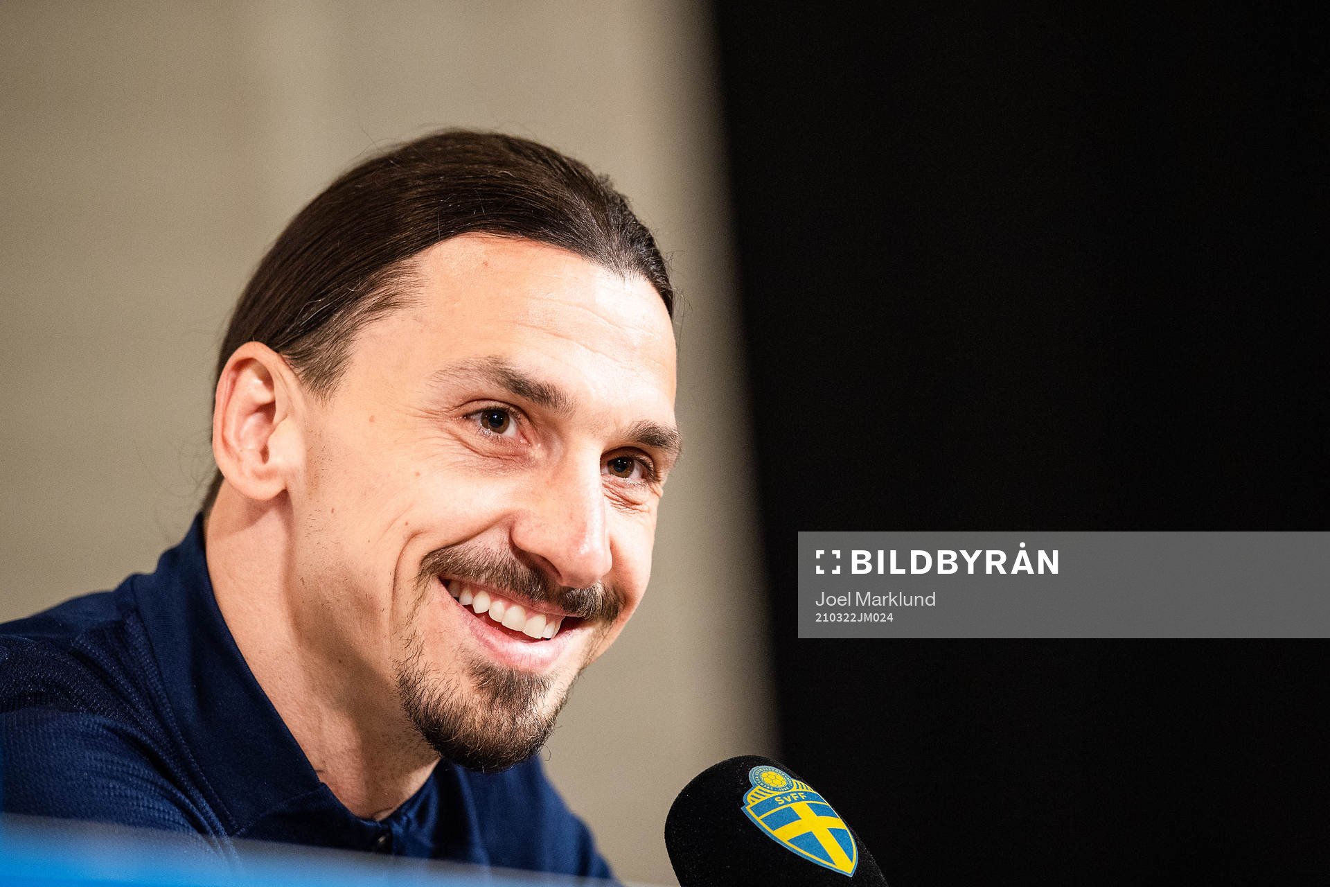 Zlatan Ibrahimovic of the Swedish national football team