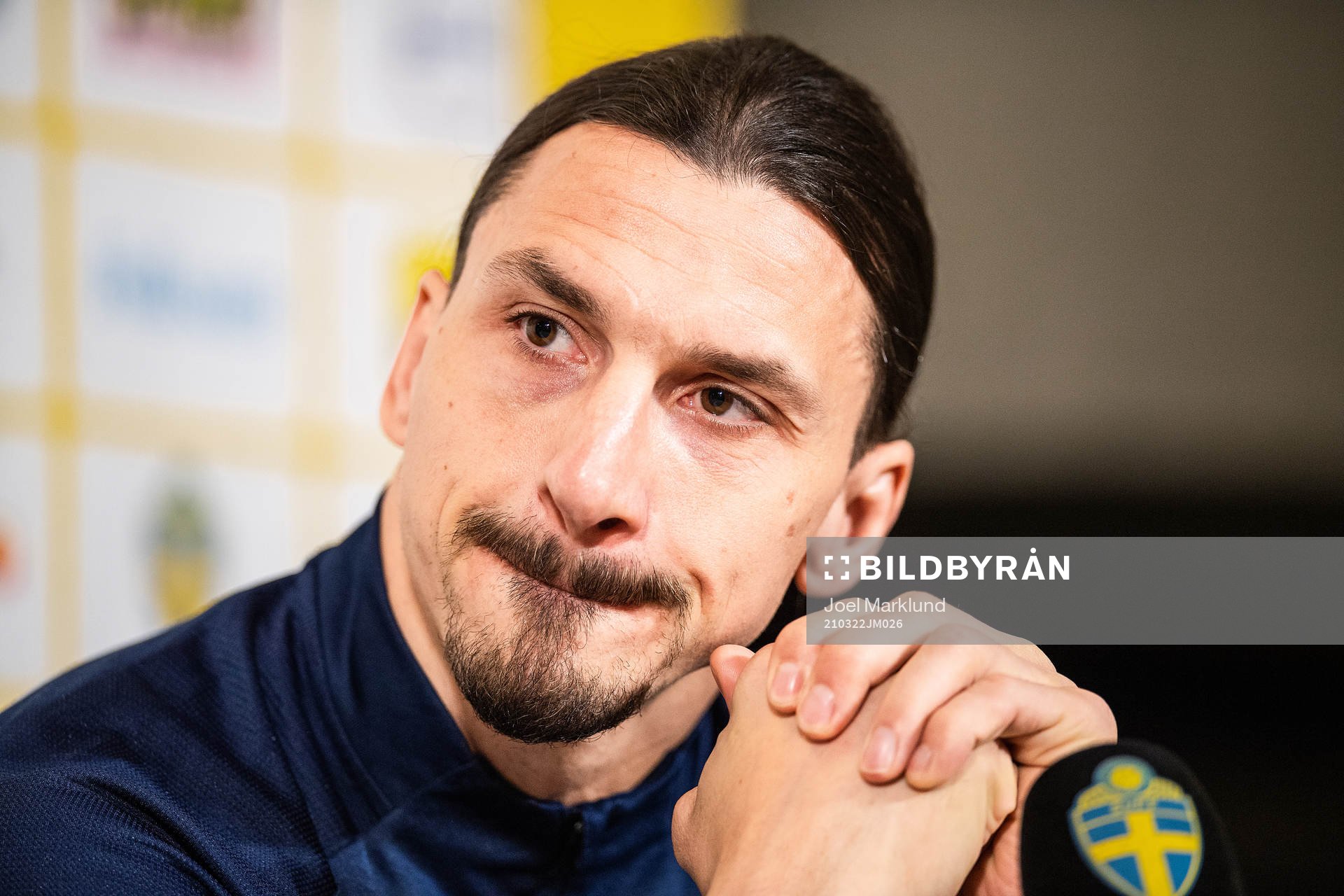 Zlatan Ibrahimovic of the Swedish national football team