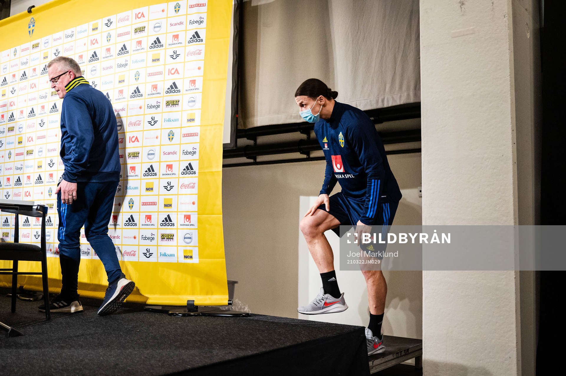 Zlatan Ibrahimovic of the Swedish national football team