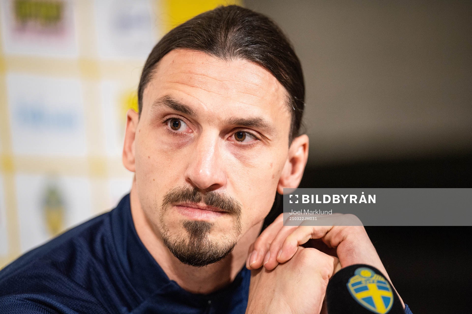 Zlatan Ibrahimovic of the Swedish national football team