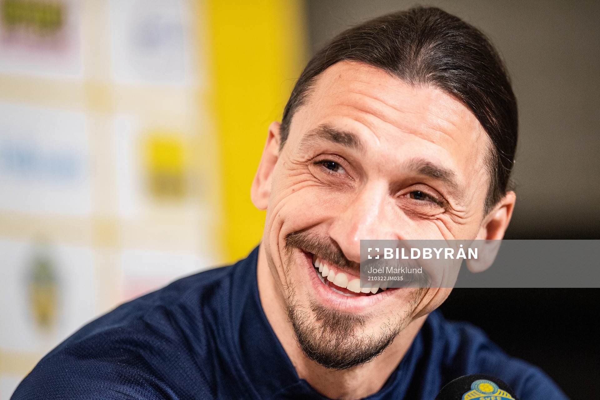 Zlatan Ibrahimovic of the Swedish national football team