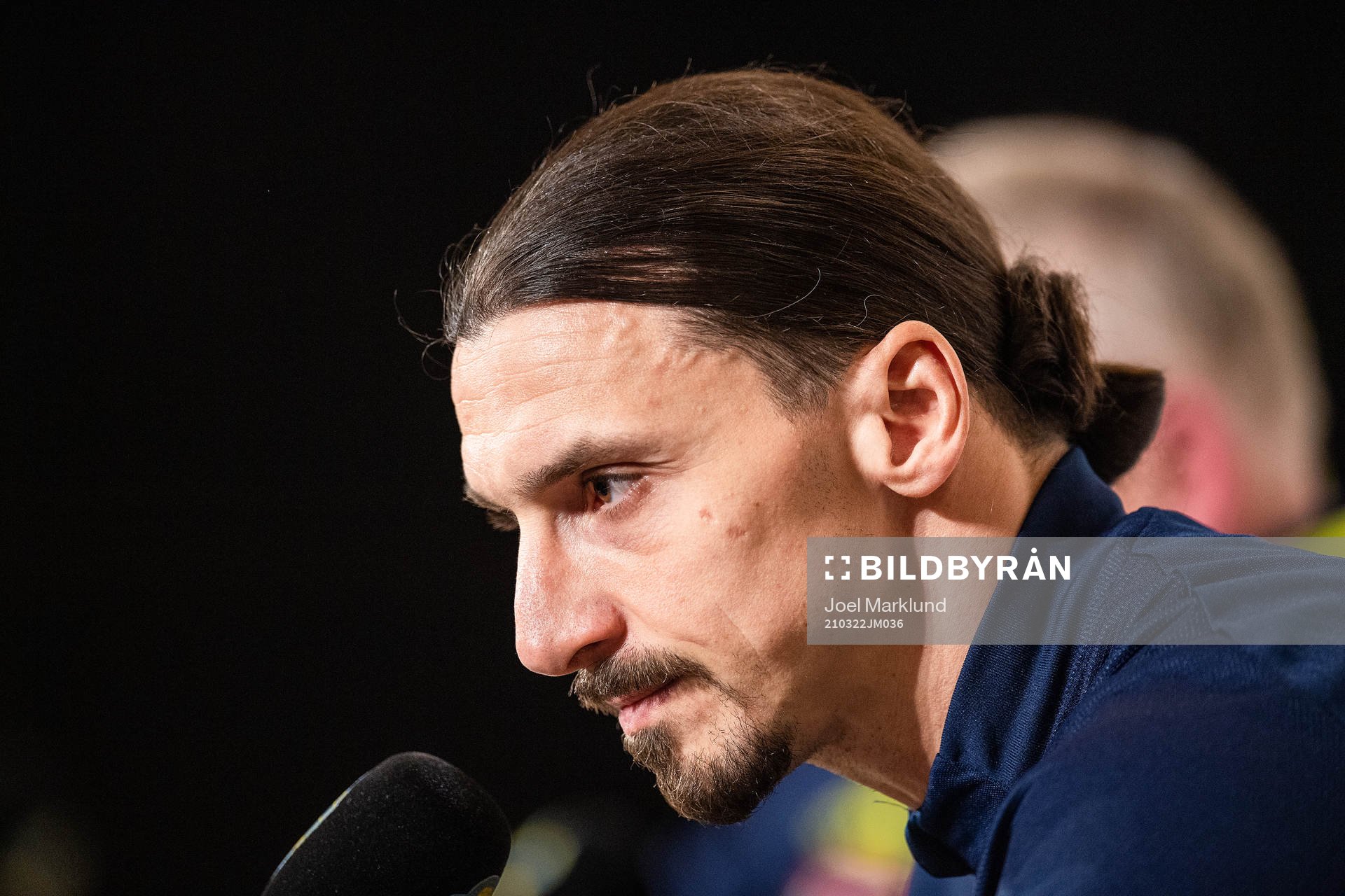 Zlatan Ibrahimovic of the Swedish national football team