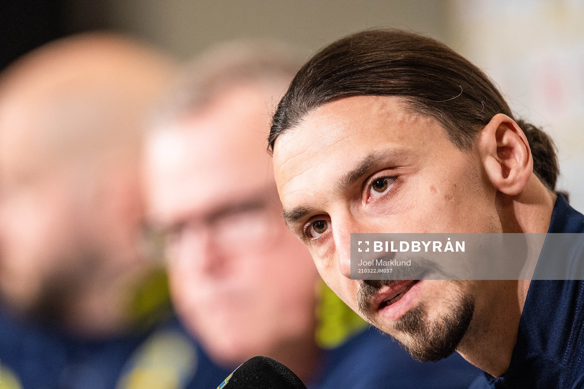 Zlatan Ibrahimovic of the Swedish national football team