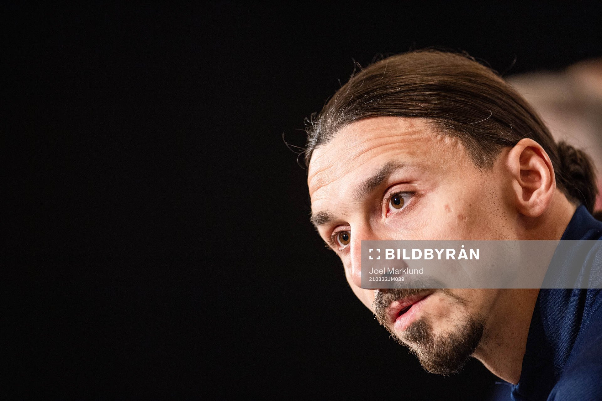 Zlatan Ibrahimovic of the Swedish national football team