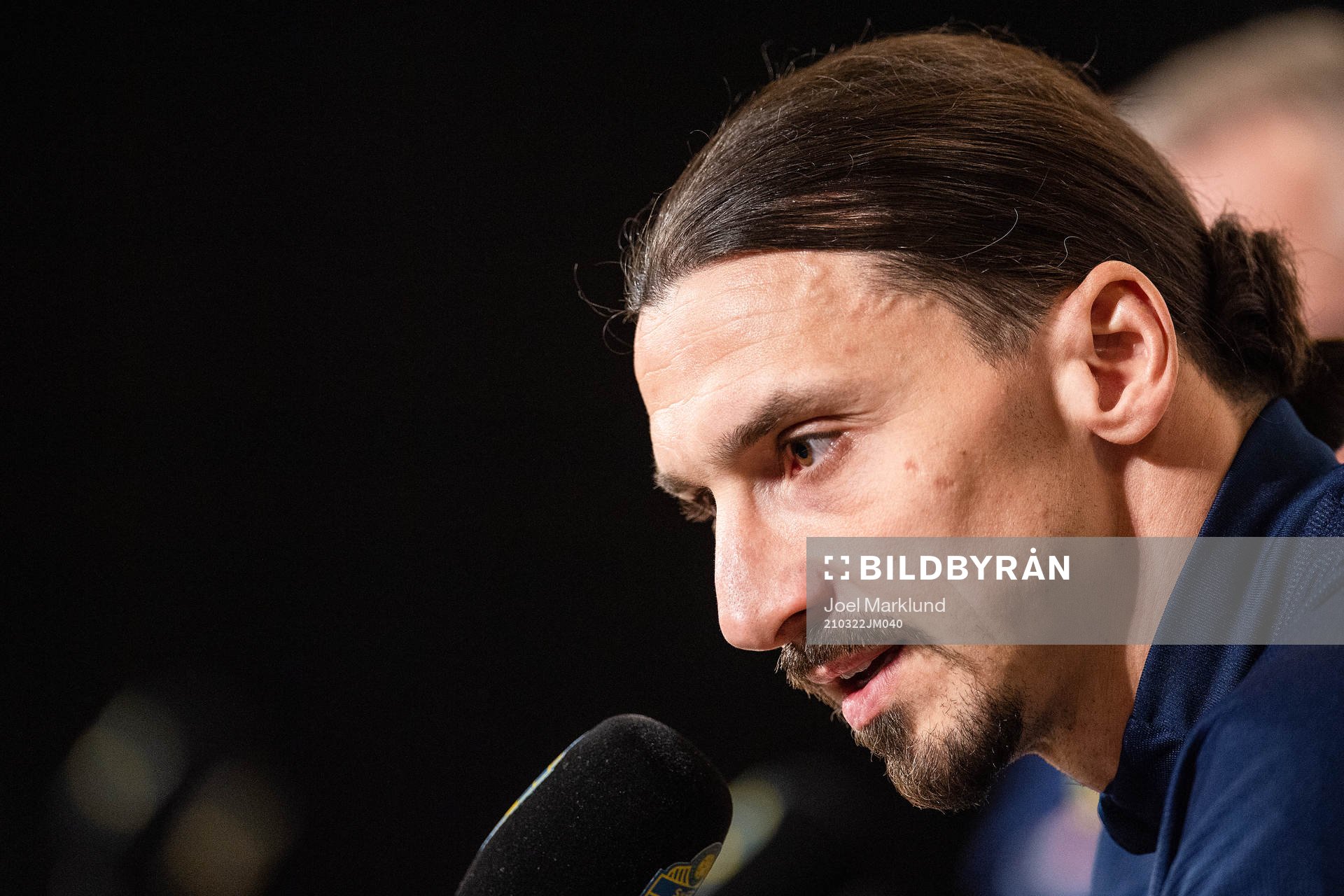 Zlatan Ibrahimovic of the Swedish national football team