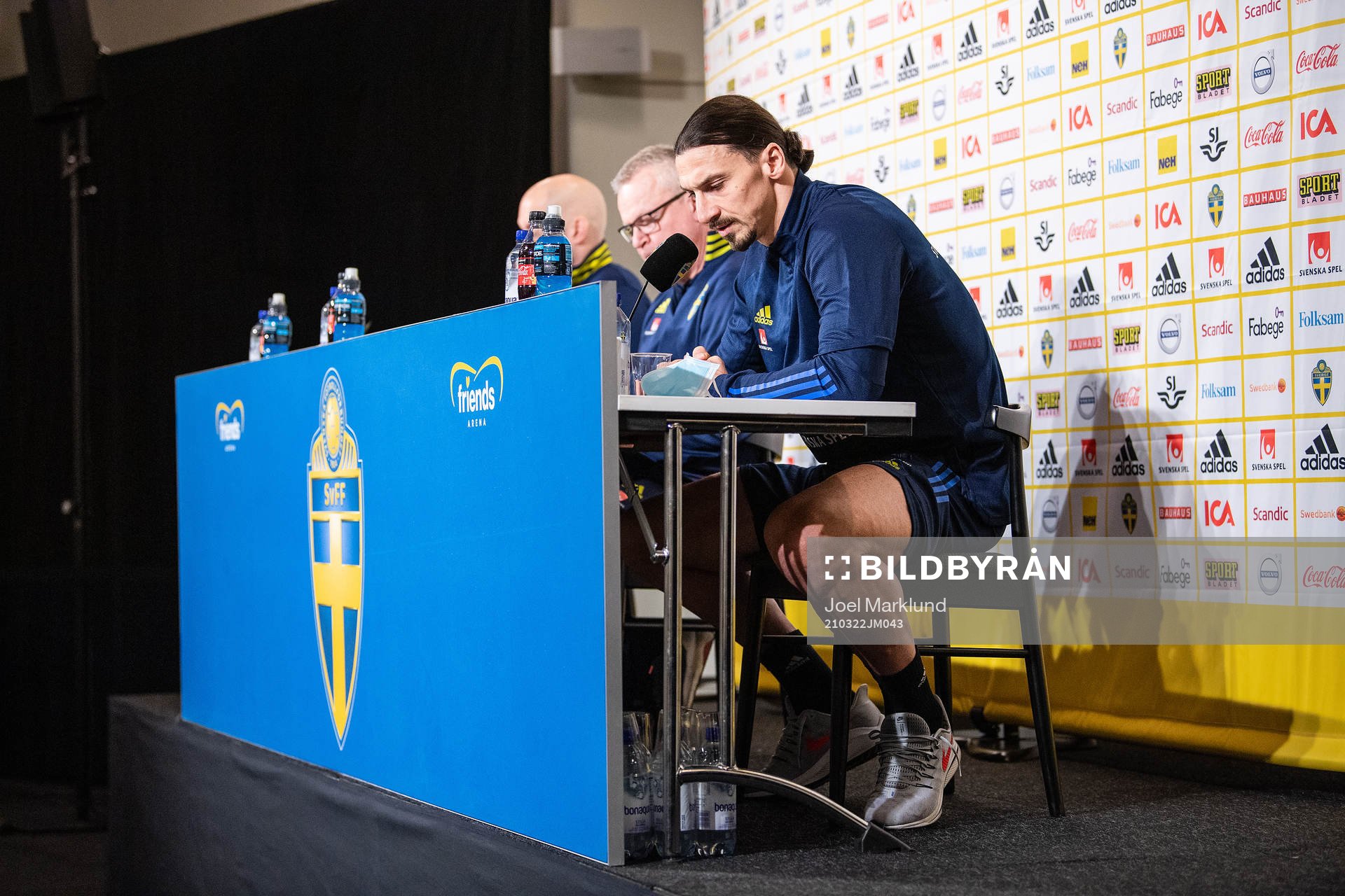 Zlatan Ibrahimovic of the Swedish national football team