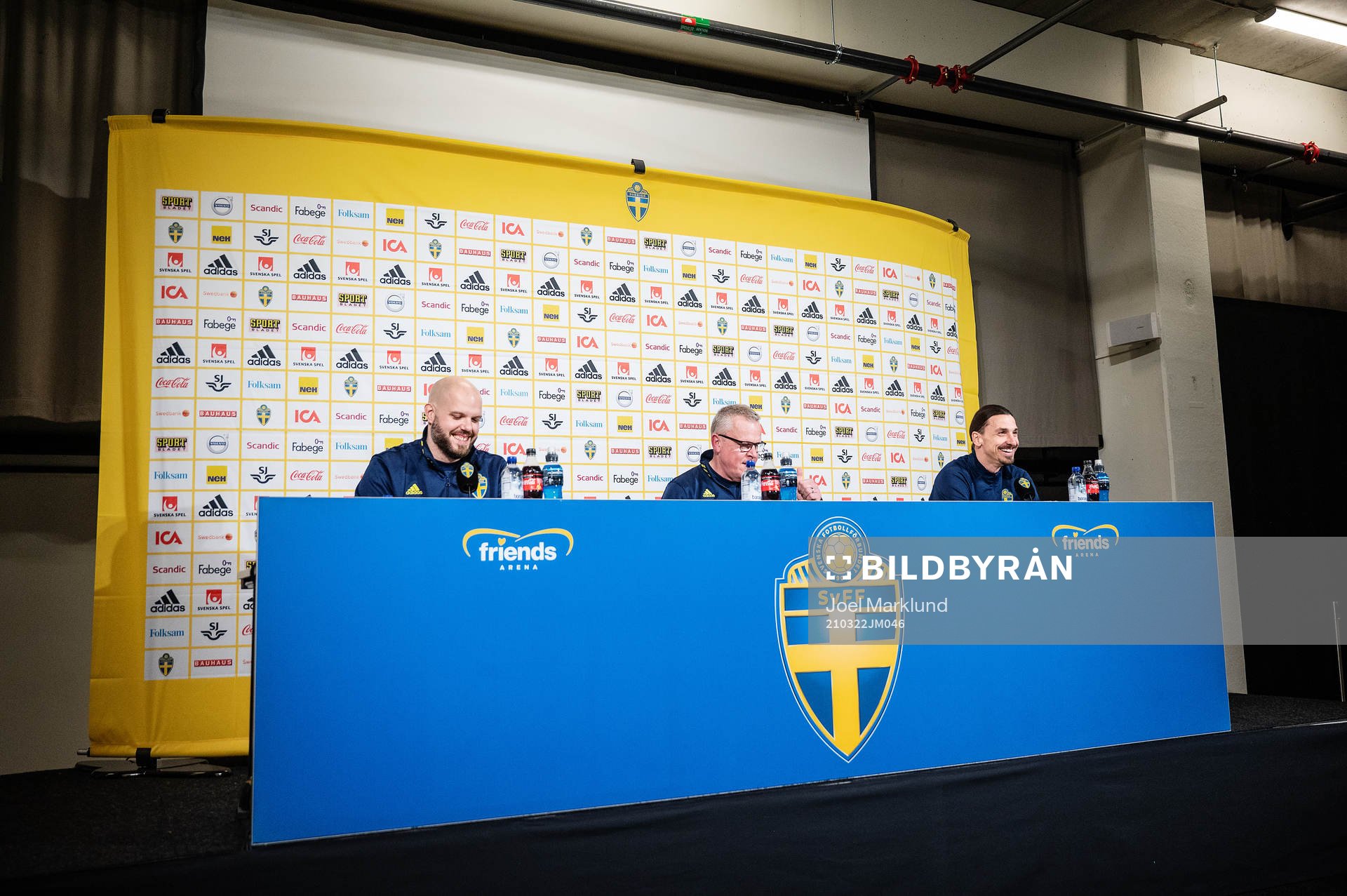 Jakob Kakembo Andersson, press manager, Janne Andersson,