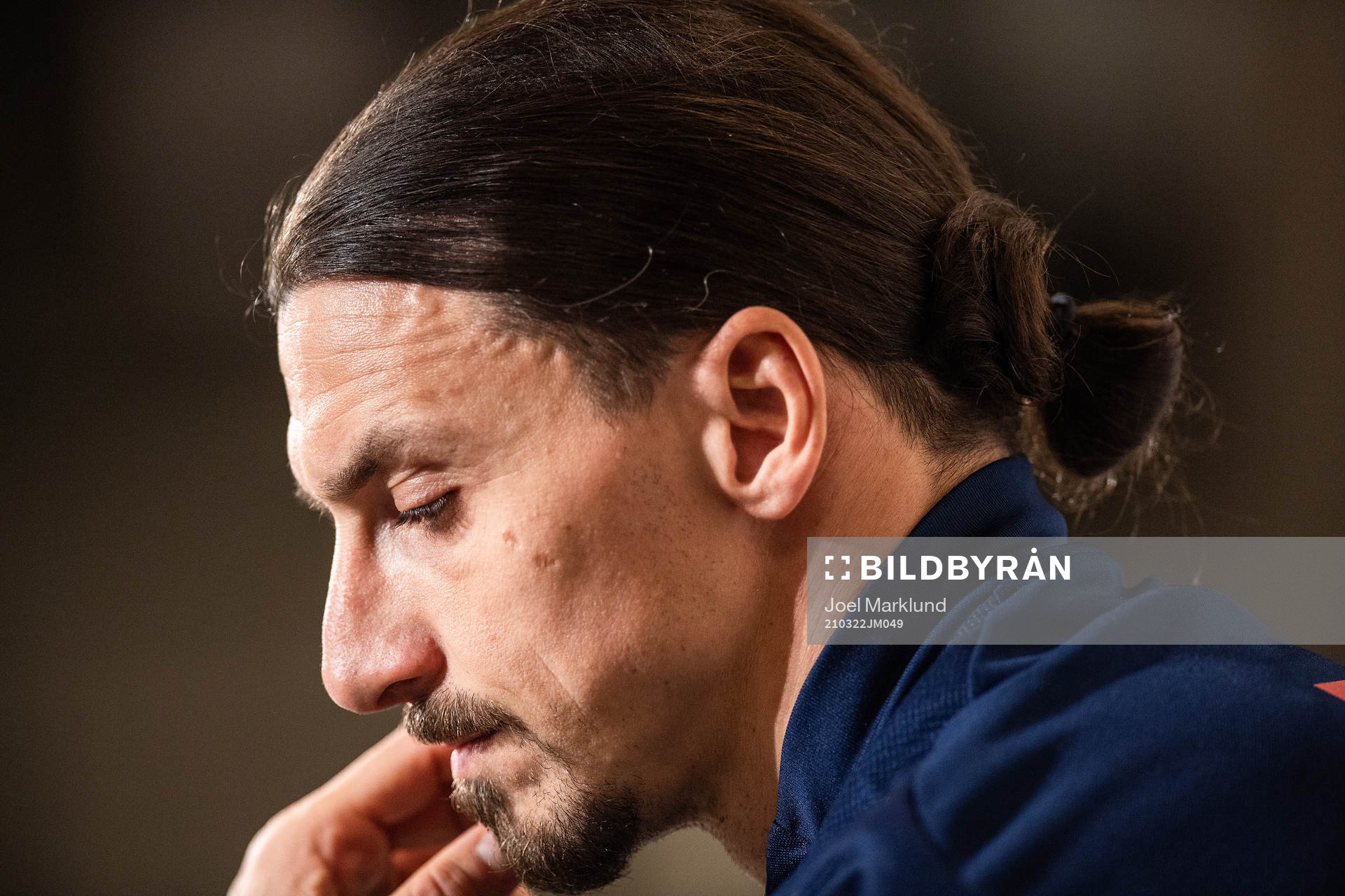 Zlatan Ibrahimovic of the Swedish national football team
