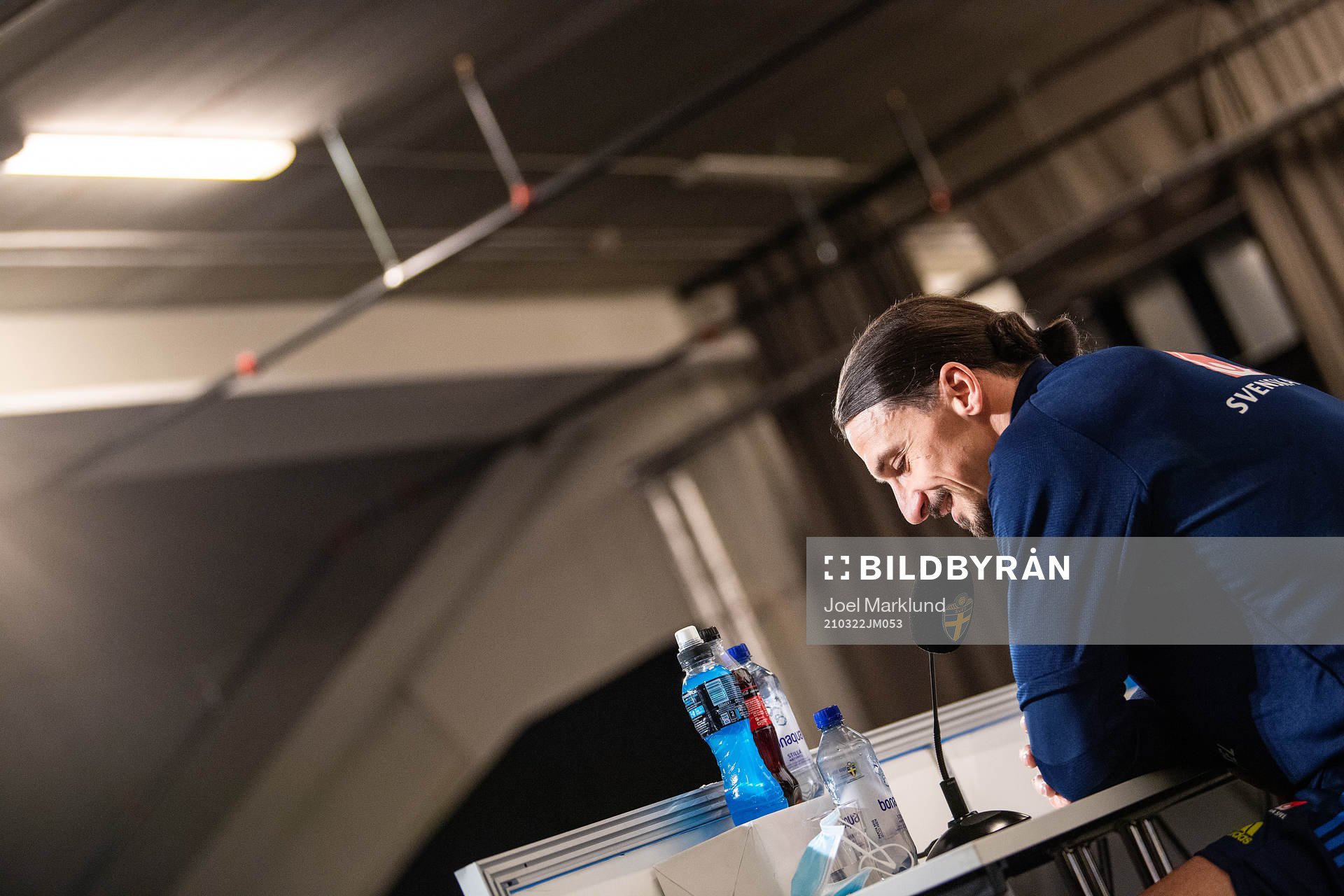 Zlatan Ibrahimovic of the Swedish national football team