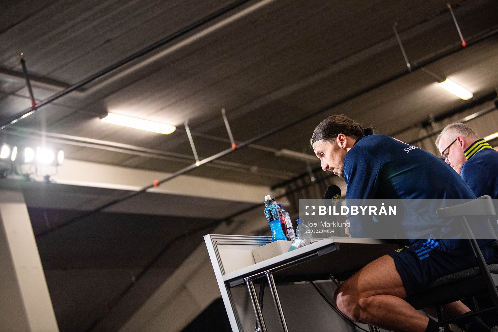 Zlatan Ibrahimovic of the Swedish national football team
