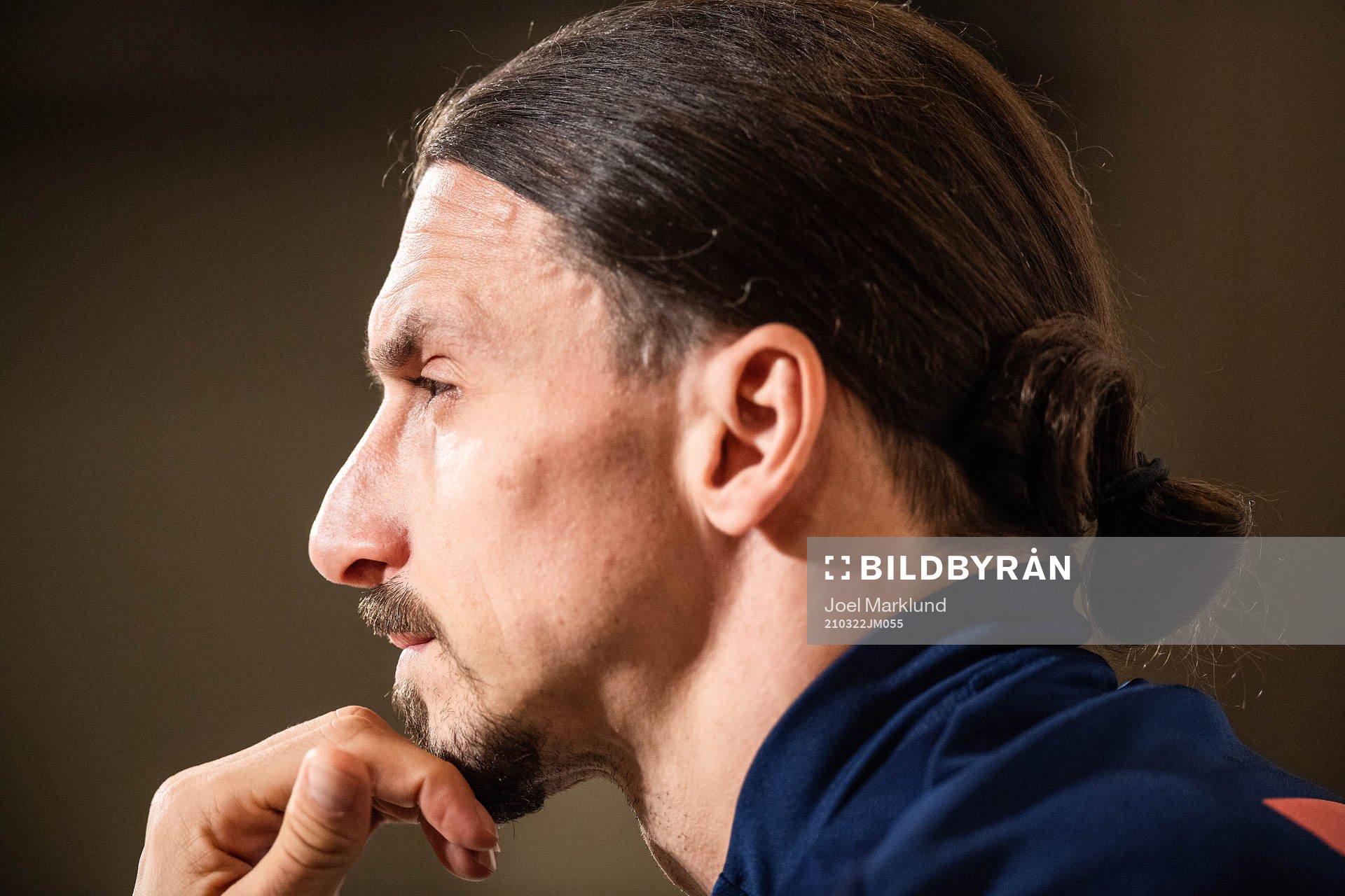 Zlatan Ibrahimovic of the Swedish national football team