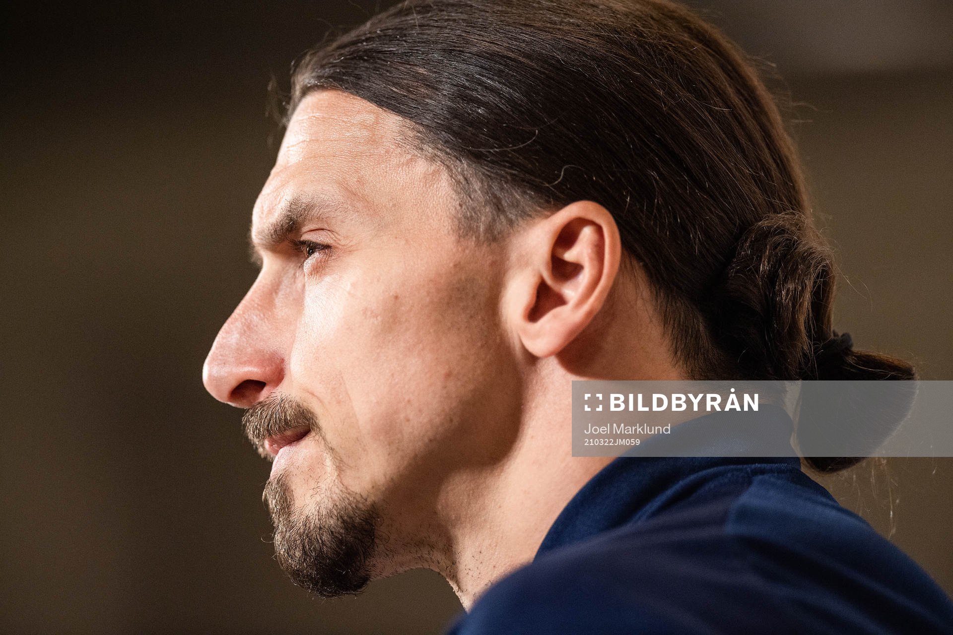 Zlatan Ibrahimovic of the Swedish national football team