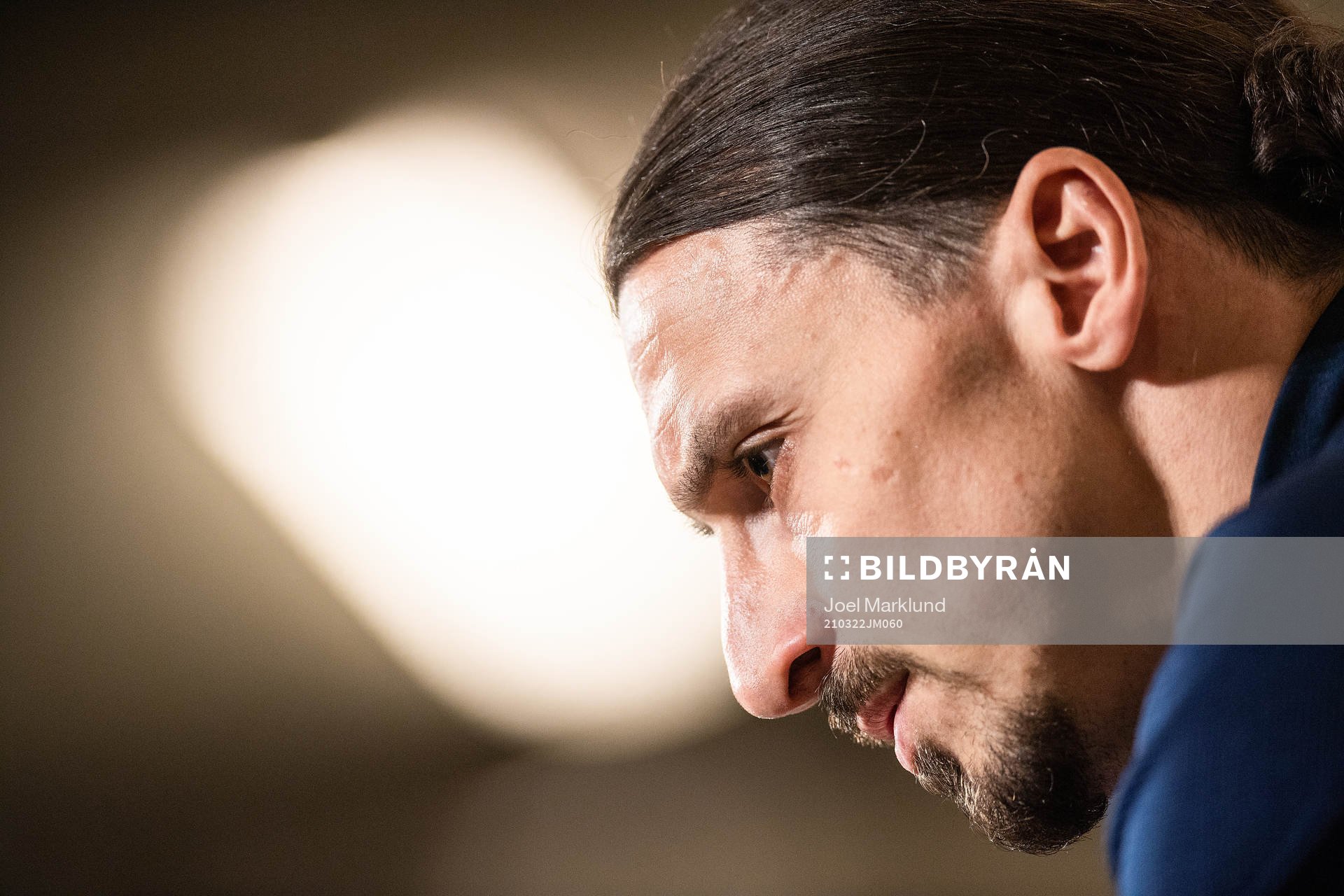 Zlatan Ibrahimovic of the Swedish national football team