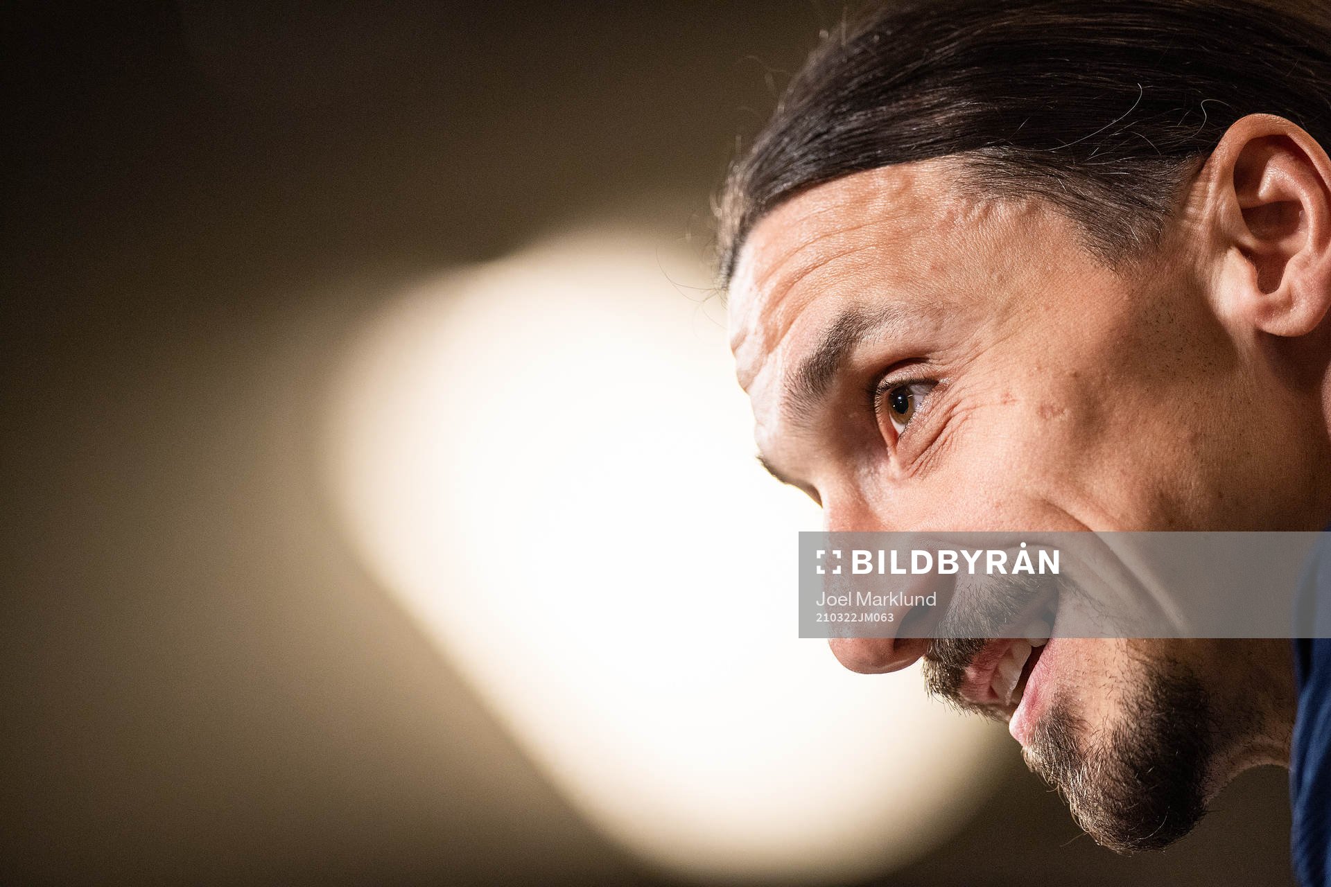 Zlatan Ibrahimovic of the Swedish national football team