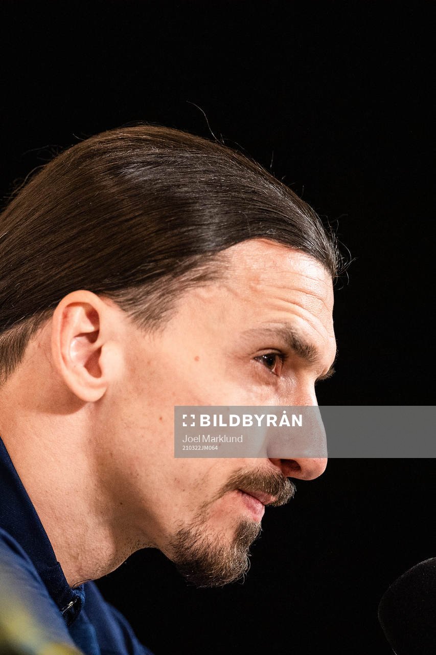 Zlatan Ibrahimovic of the Swedish national football team