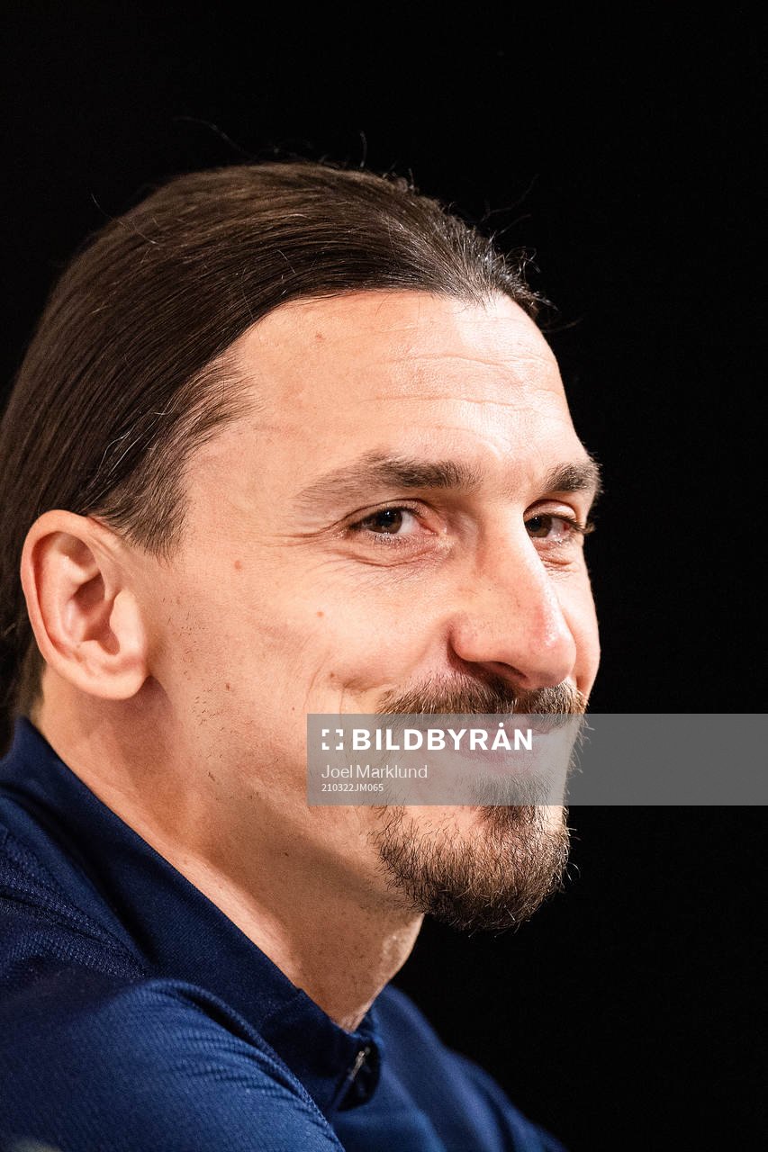 Zlatan Ibrahimovic of the Swedish national football team