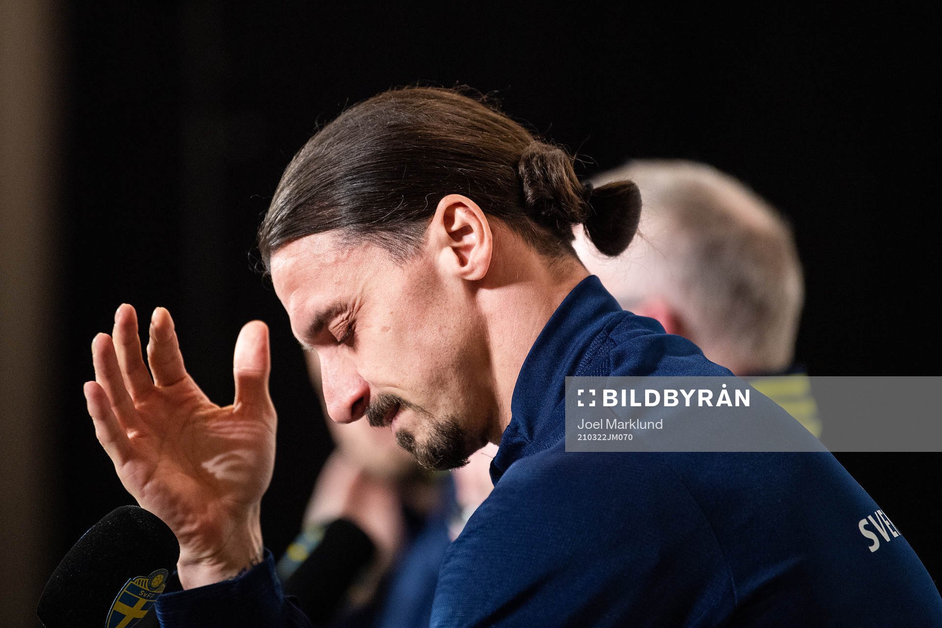 Zlatan Ibrahimovic of the Swedish national football team
