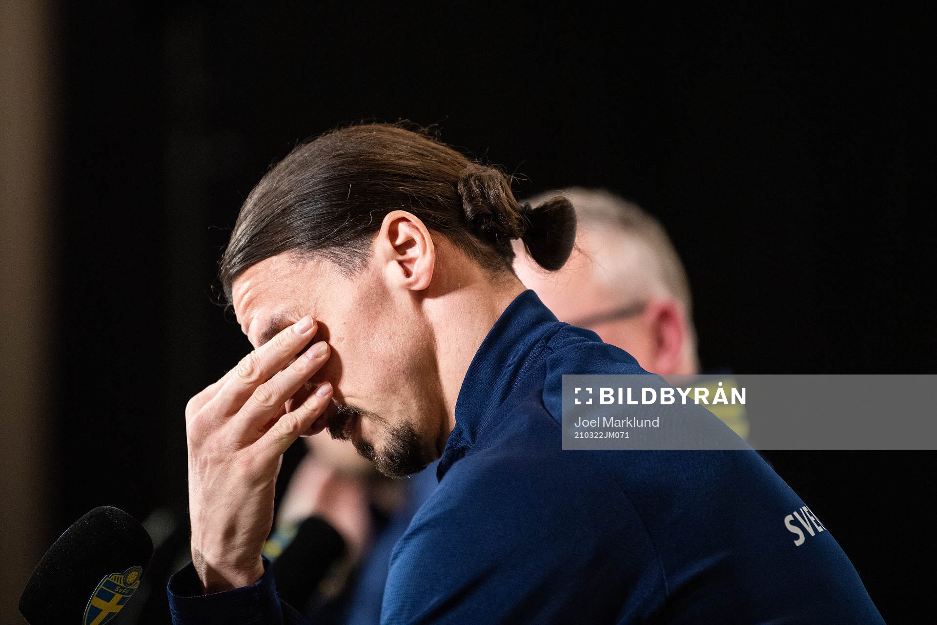 Zlatan Ibrahimovic of the Swedish national football team
