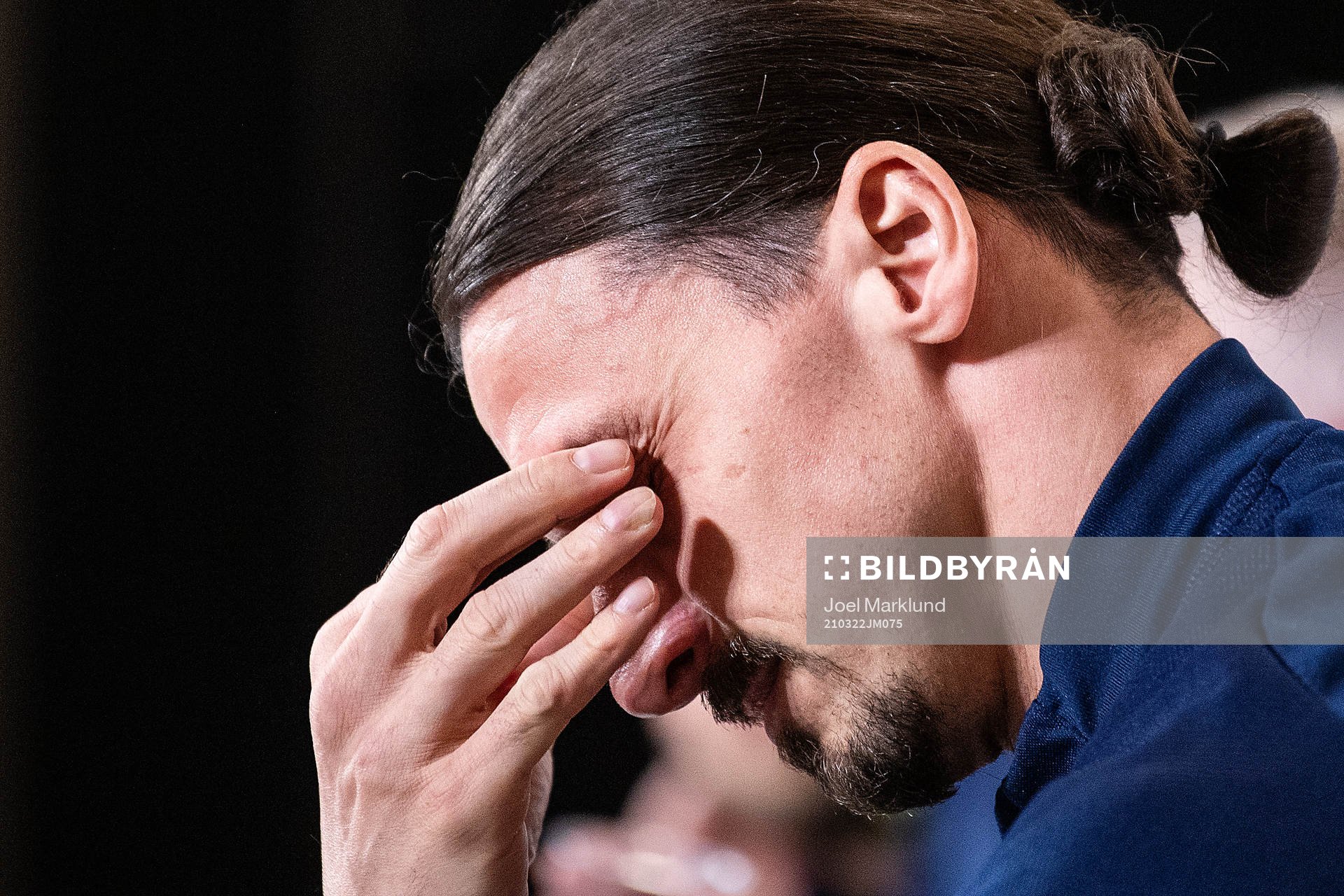 Zlatan Ibrahimovic of the Swedish national football team