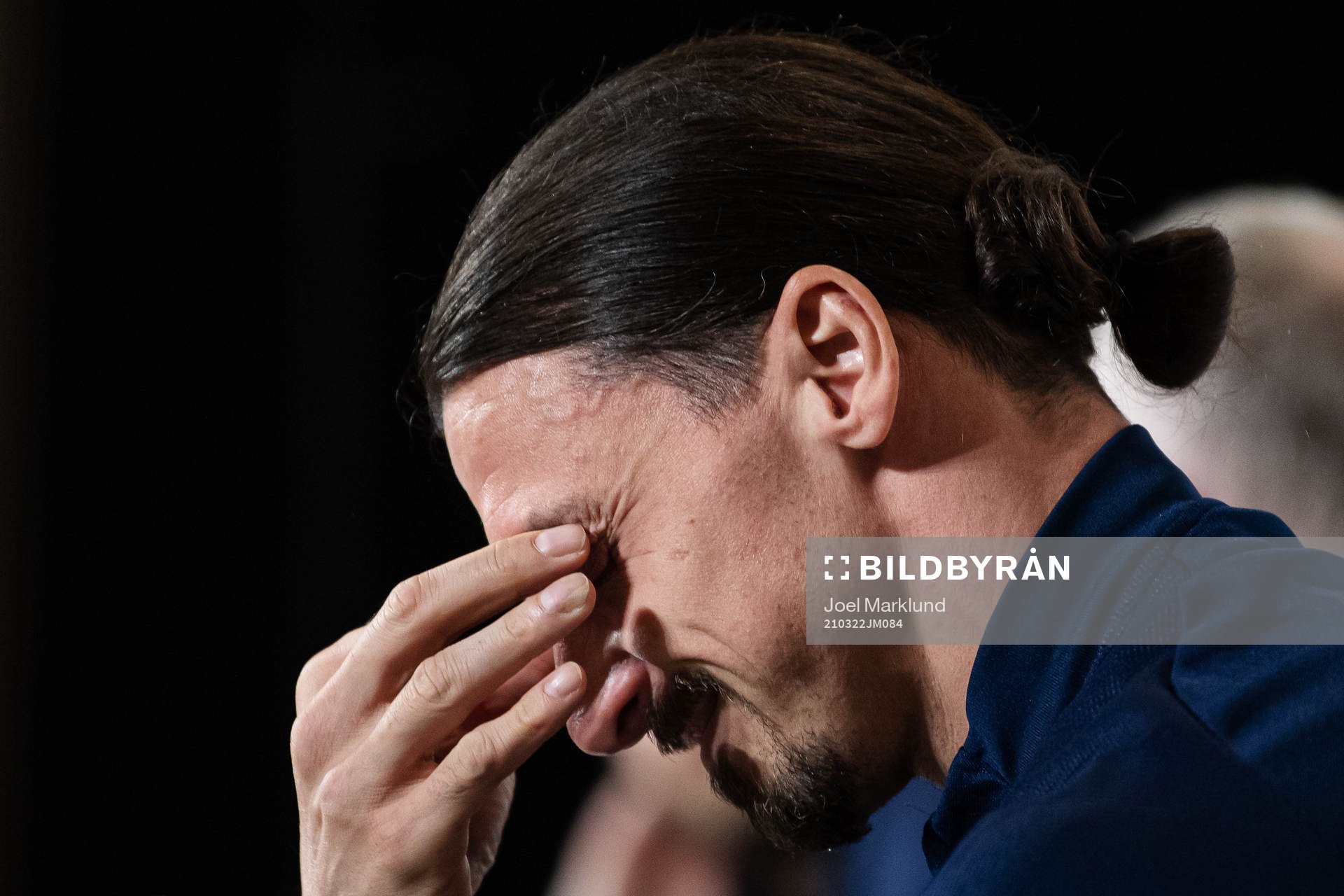 Zlatan Ibrahimovic of the Swedish national football team