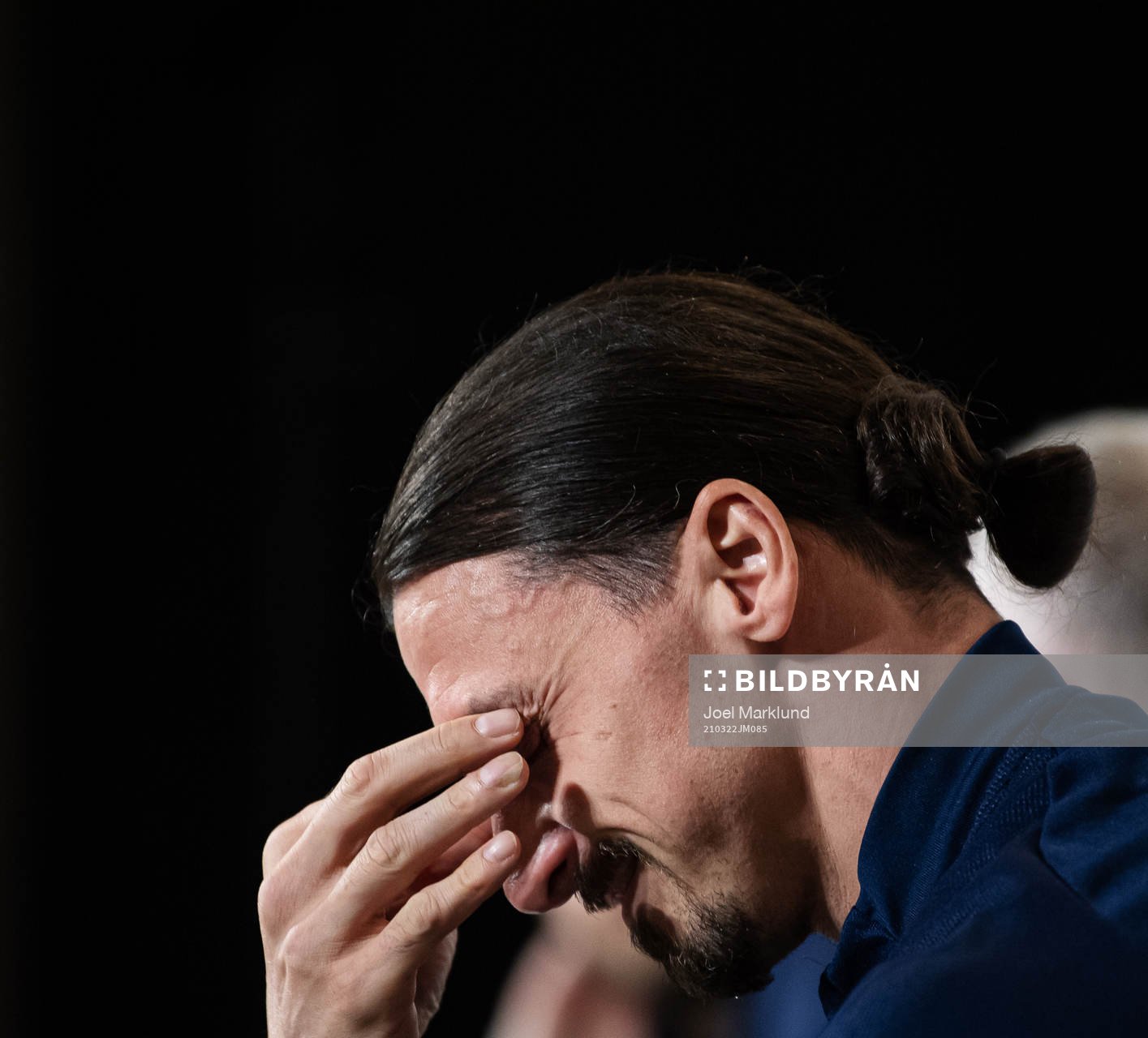 Zlatan Ibrahimovic of the Swedish national football team