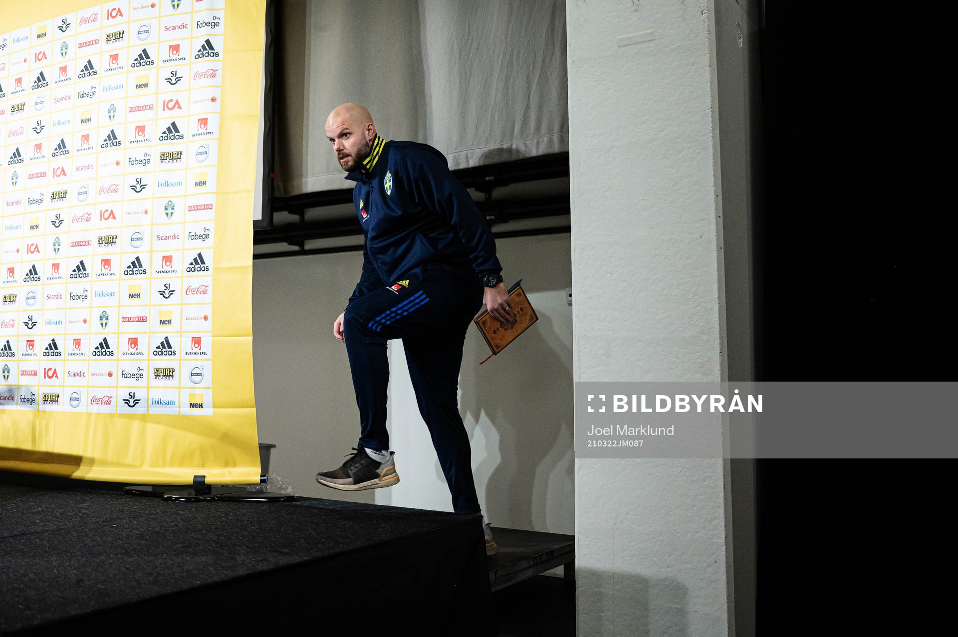 Jakob Kakembo Andersson, press manager of the Swedish