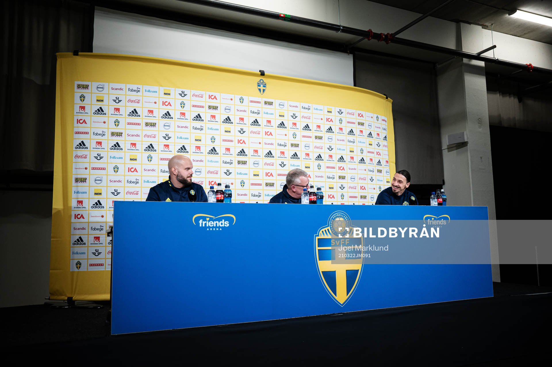 Jakob Kakembo Andersson, press manager, Janne Andersson,