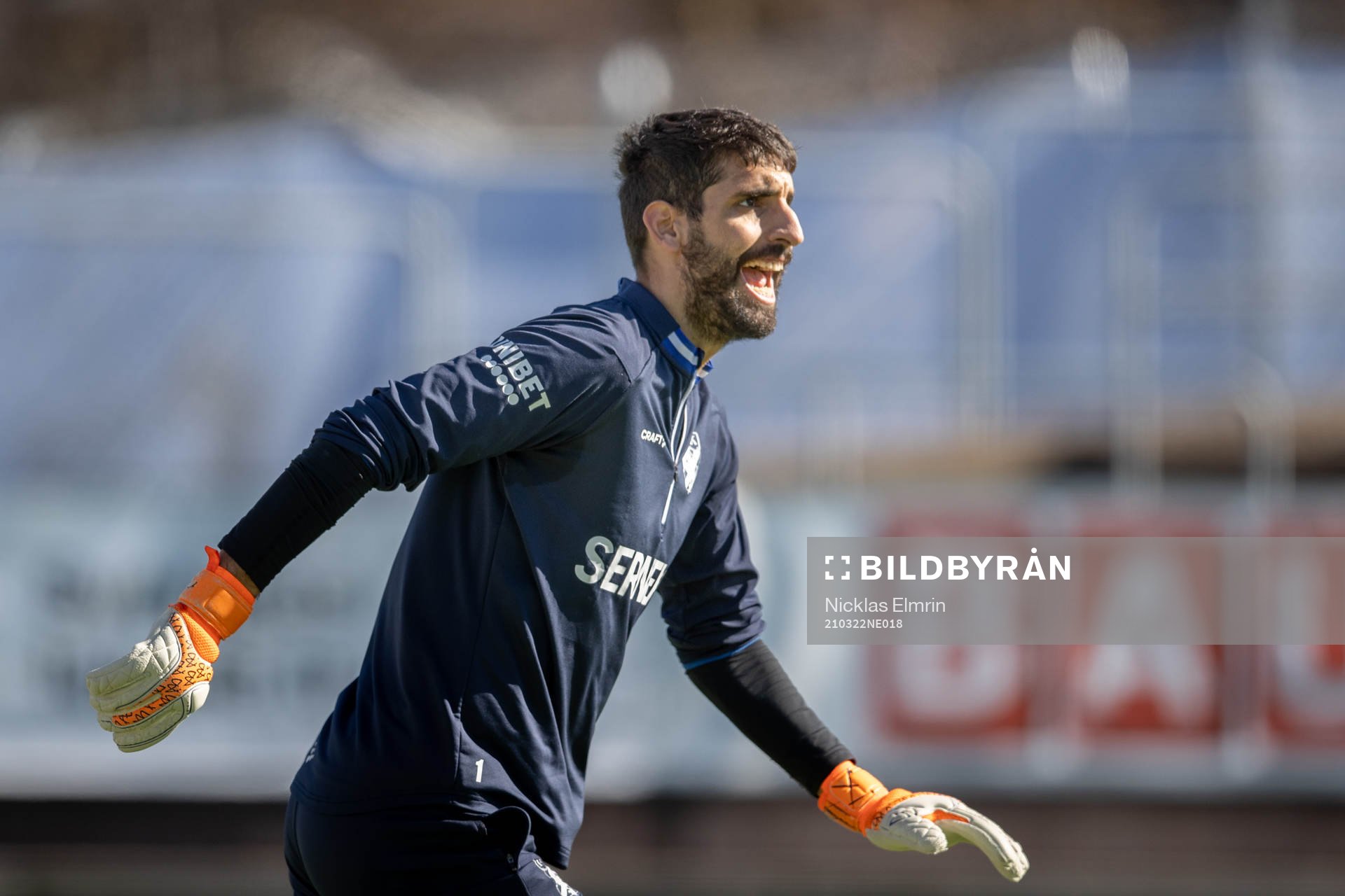 IFK Göteborgs målvakt Giannis Anestis
